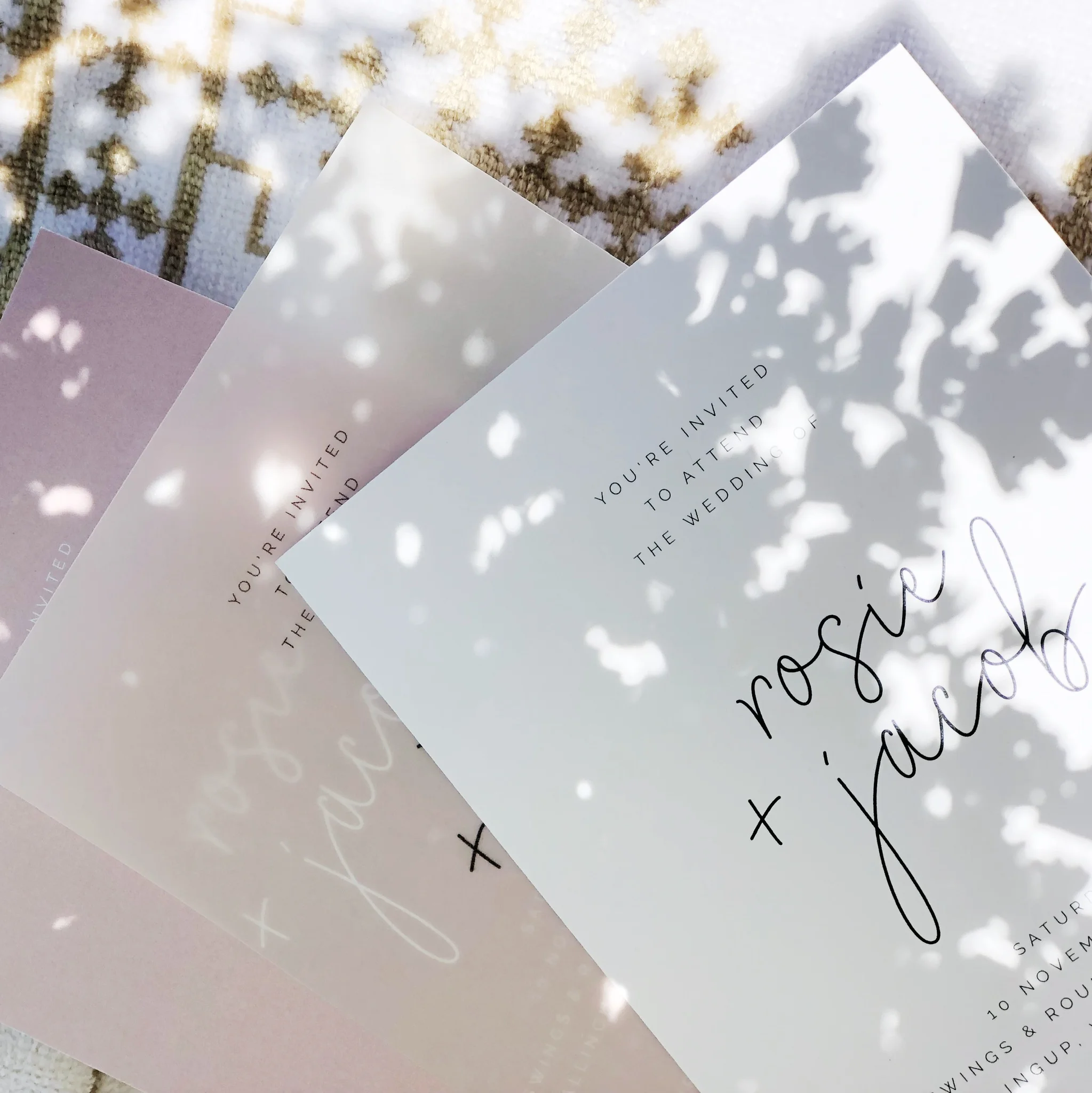 ‘Ever After’ - White, Blush &amp; Vellum