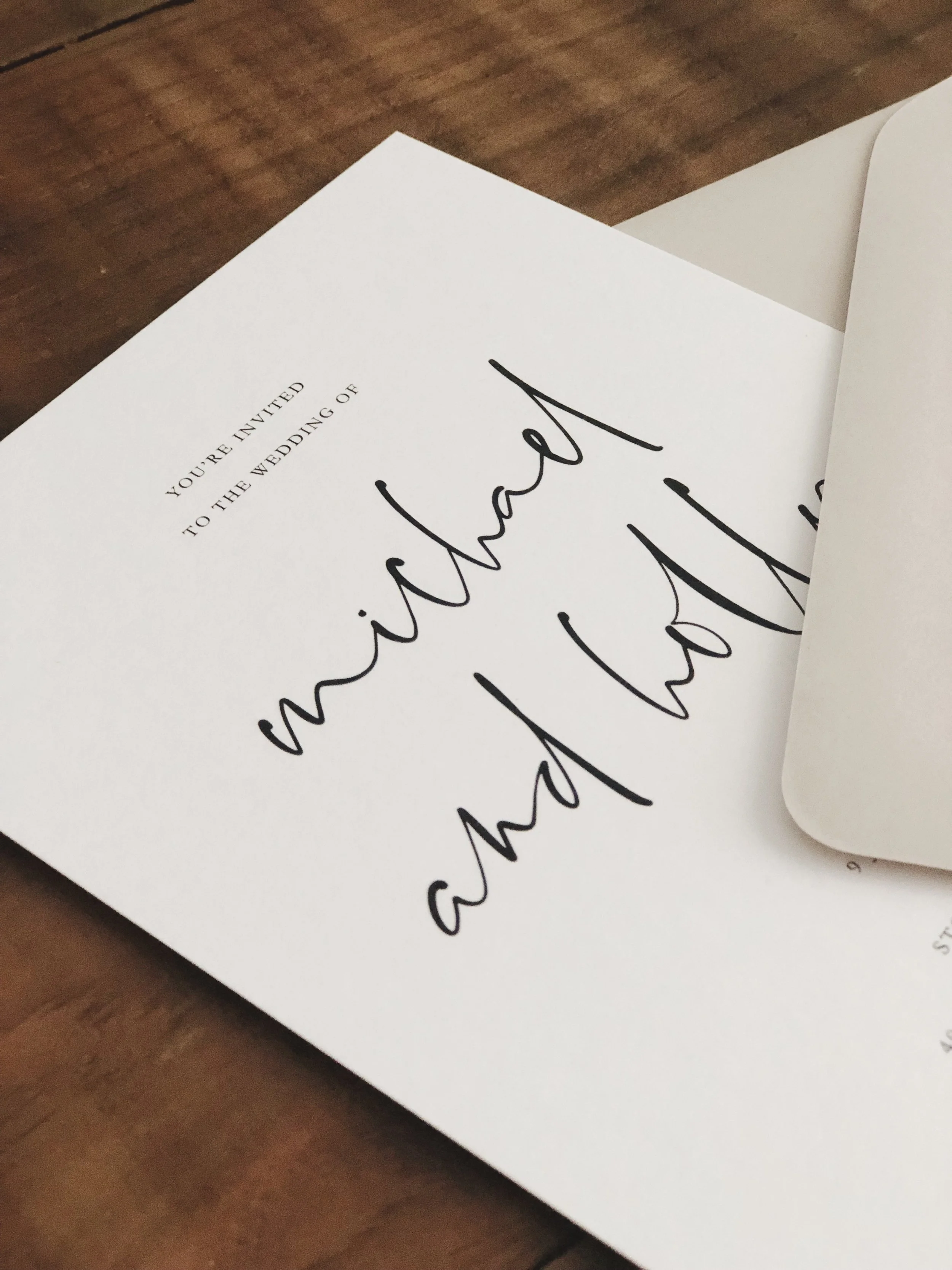 ‘Santorini’- Black Ink on White