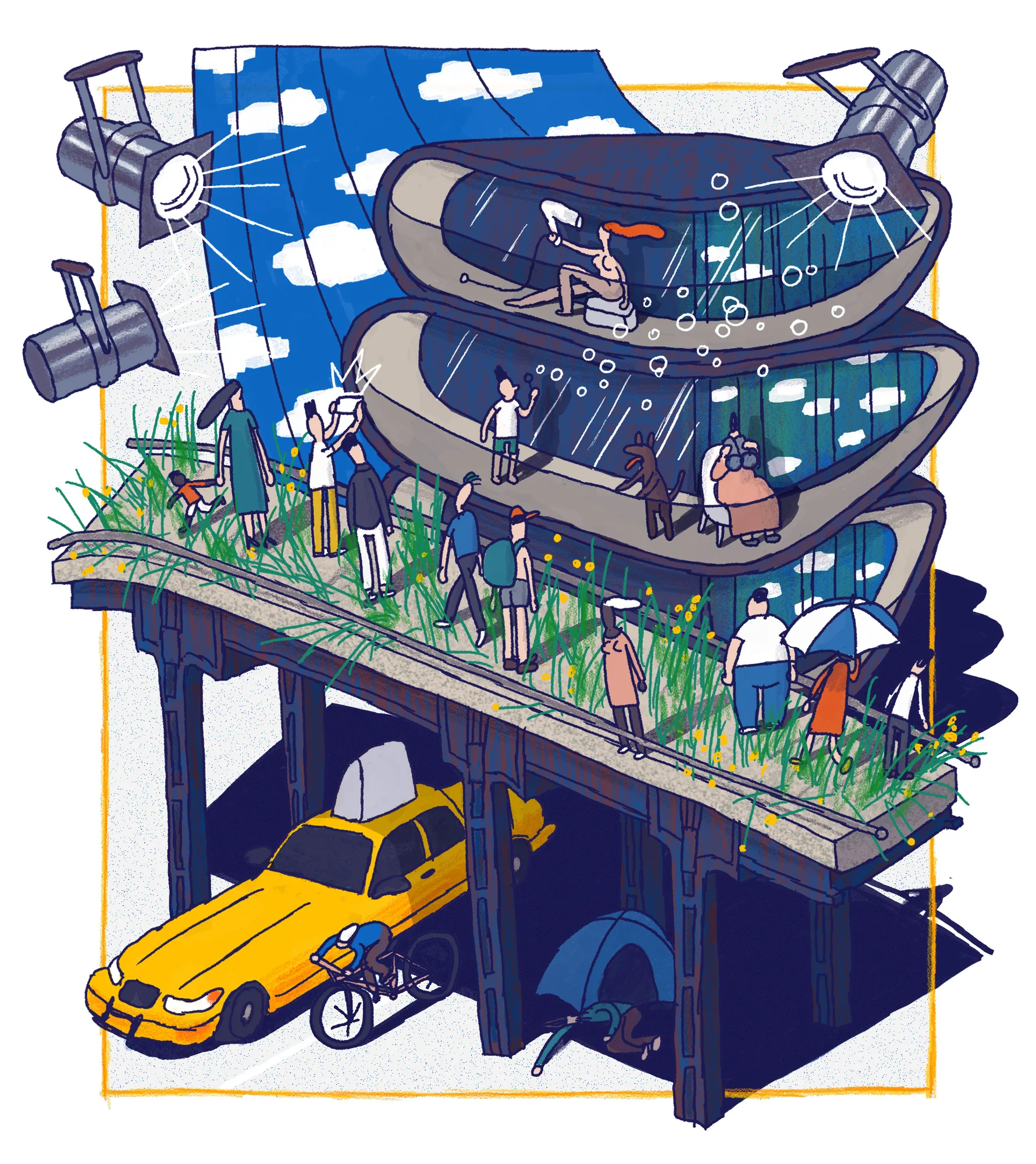 the high line: a place to see and be seen
