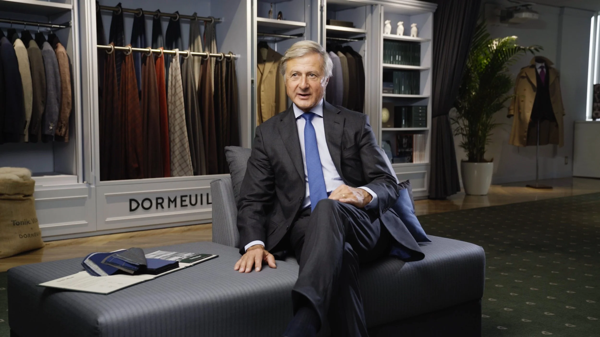 Dormeuil brand video 