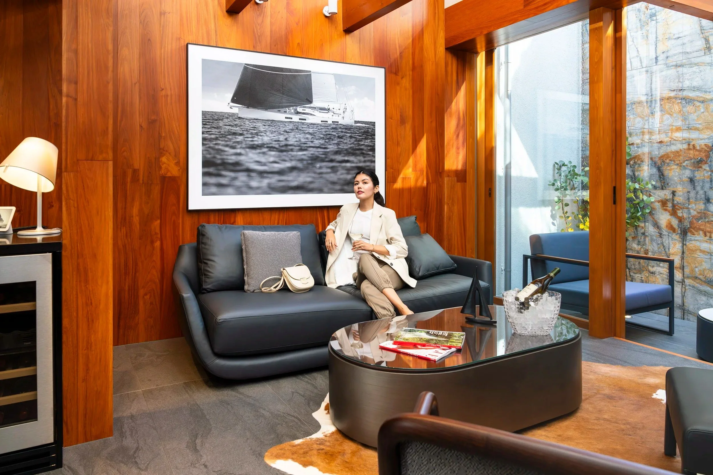 Kamo Residences Kyoto luxury property photography with cherry blossom