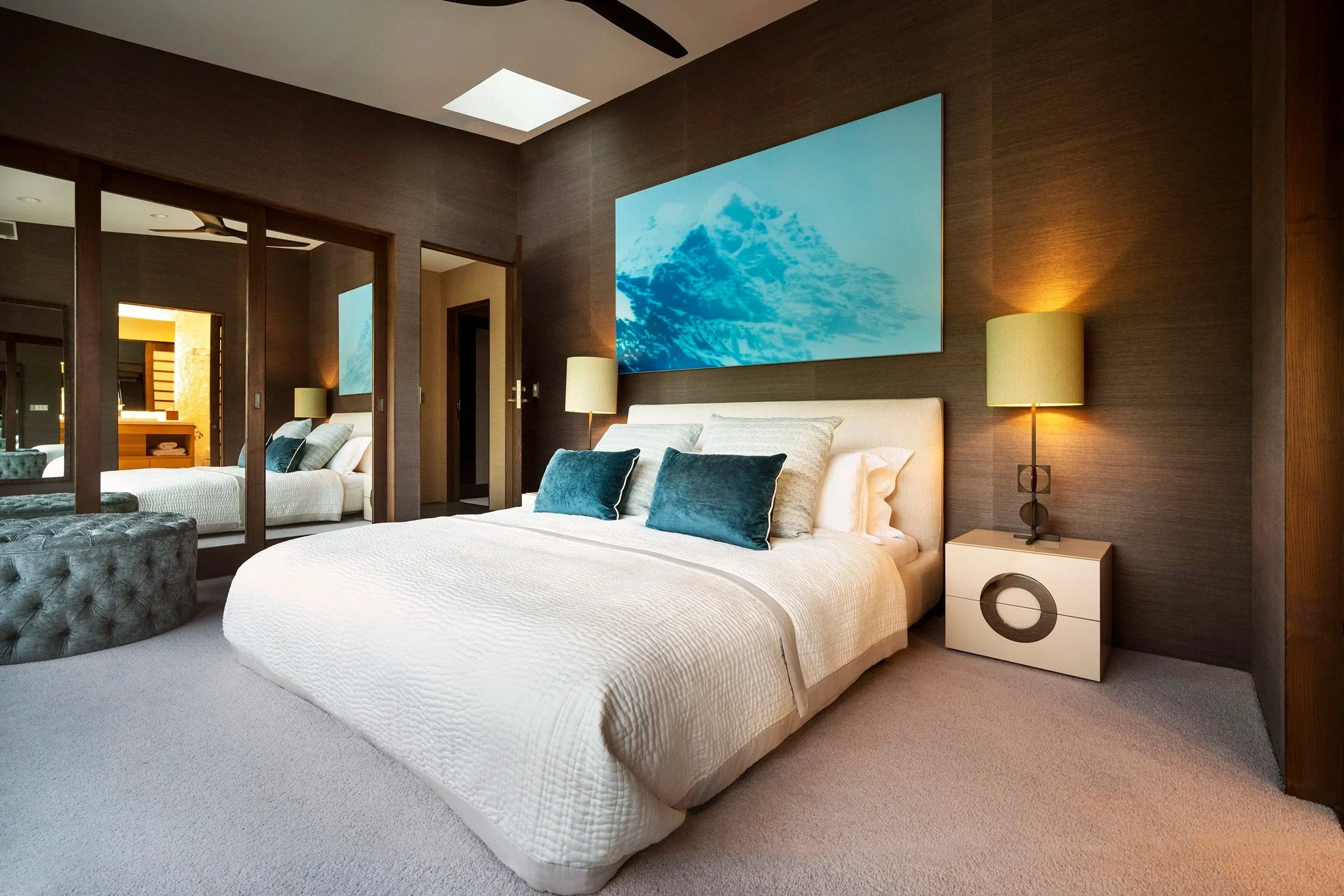 Bedroom suite at Seasons Niseko, Hokkaido, rooms and suites filmed for the resort