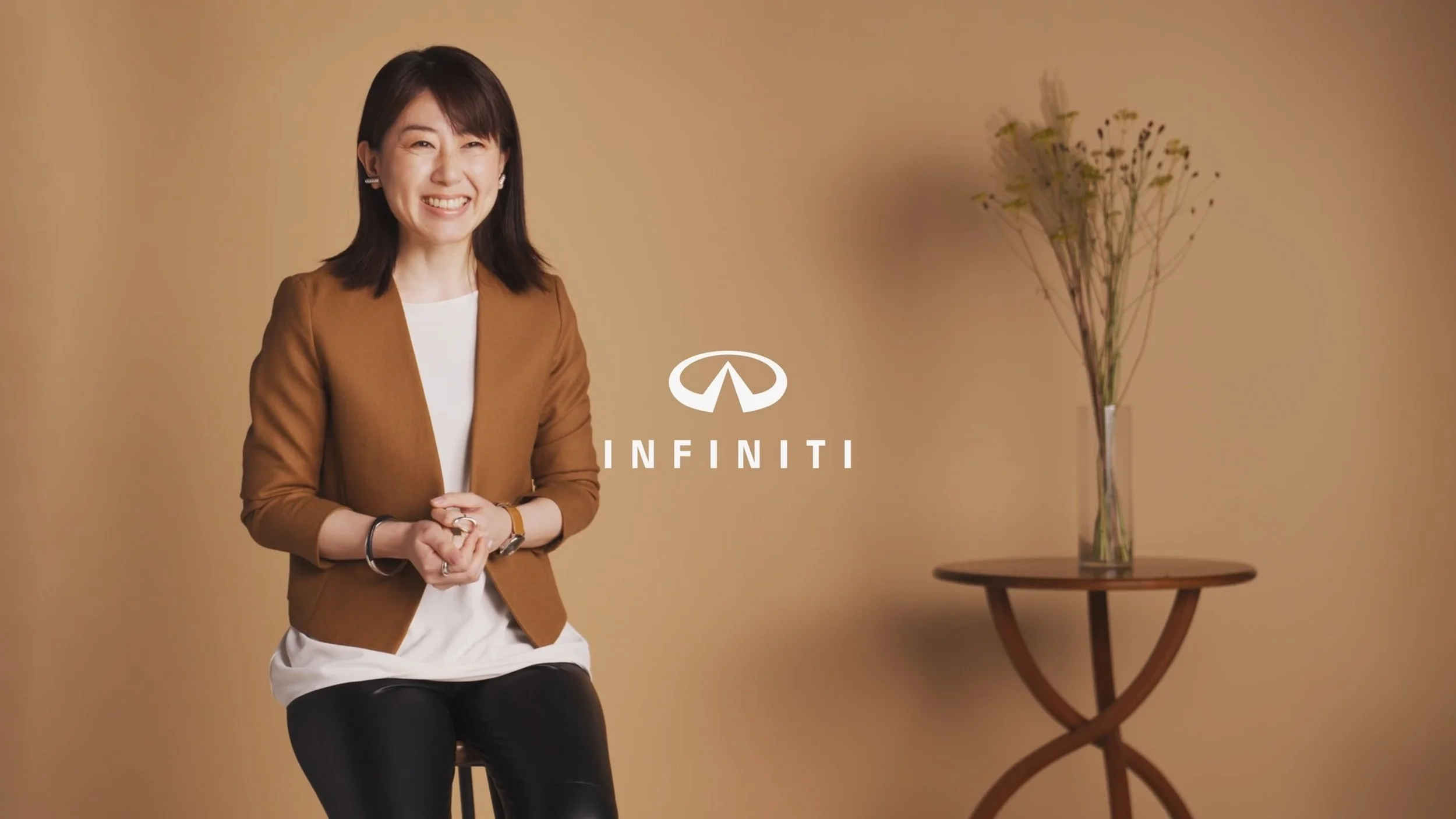INFINITI QX60 designer interview filmed in Yokohama, brand documentary Japan