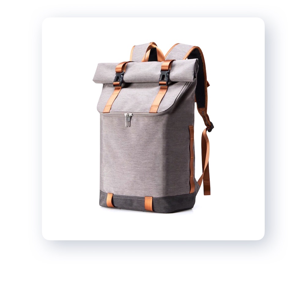 a stylish backpack
