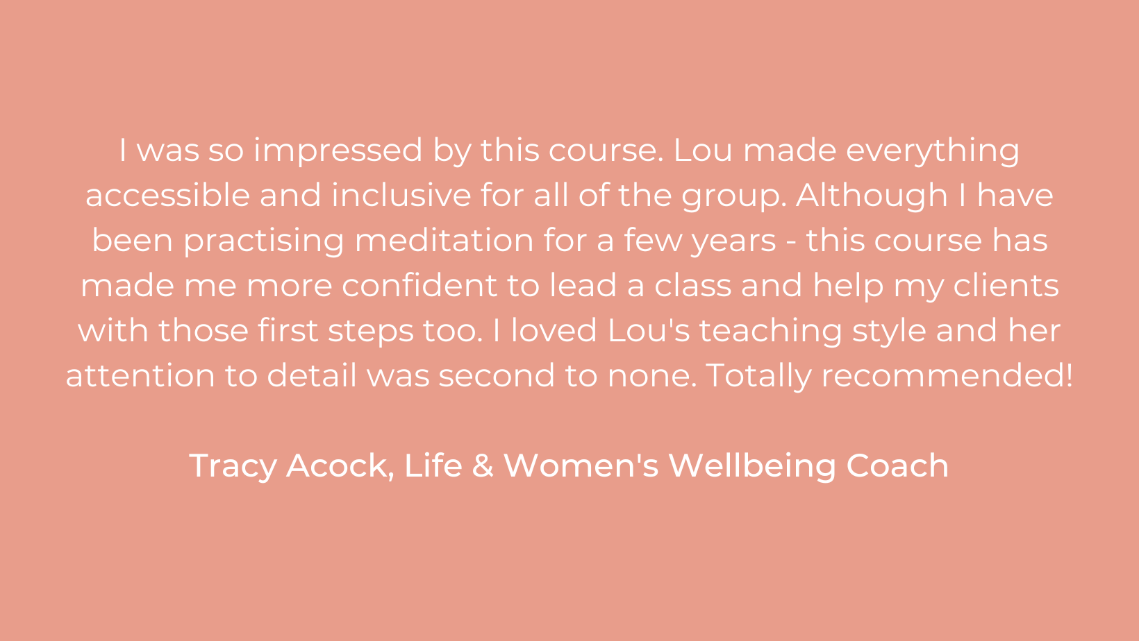 I thoroughly enjoyed the Teach 10 course taught by Lou. I’m a former HR Director stepping into the complimentary health space and I’m studying towards a Clinical Hypnotherapy qualification at present. I found t (9).png