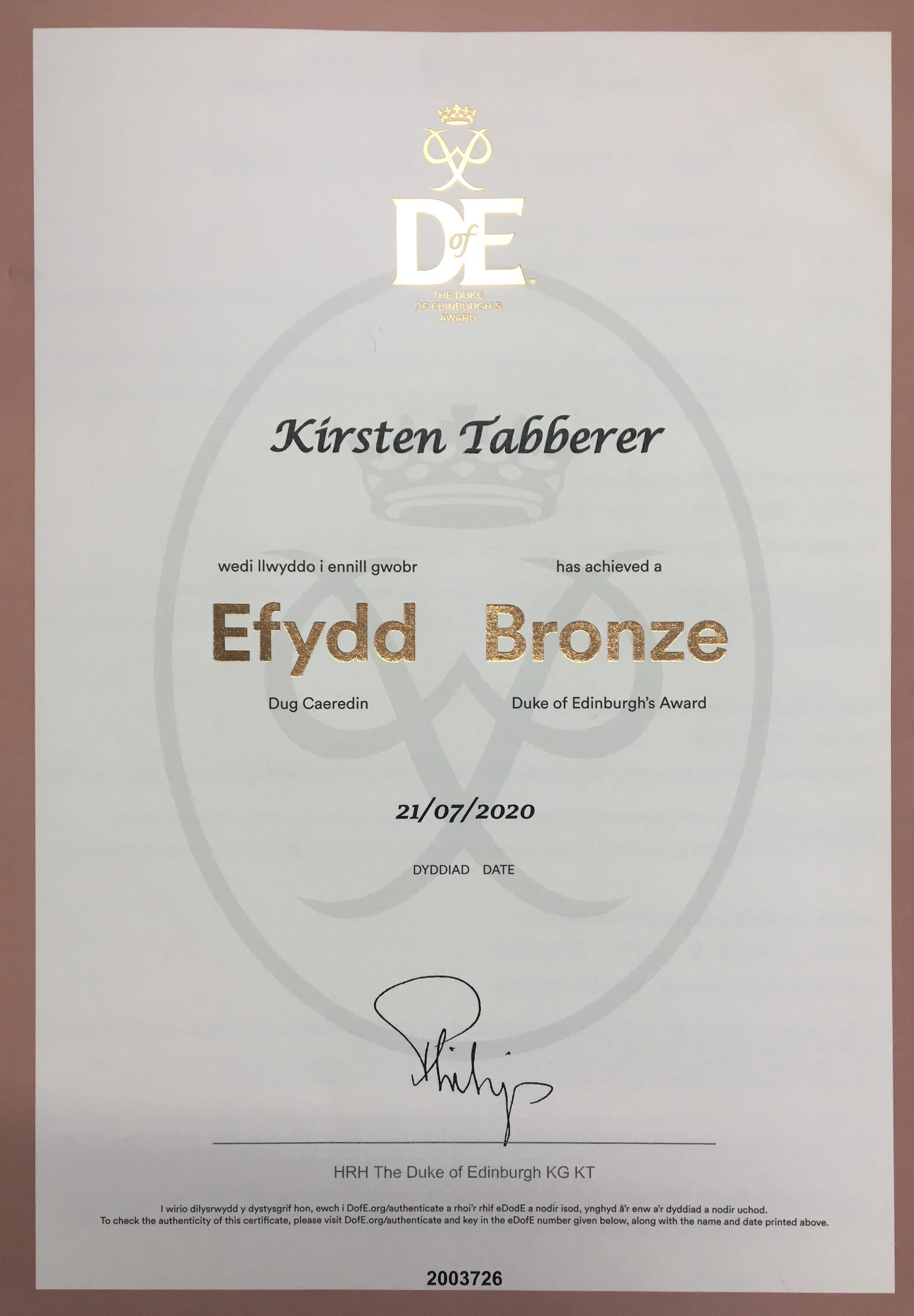 More Bronze Award DofE Success for YCC Pupils / Mwy o Lwyddiant DofE Gwobr Efydd i Ddisgyblion YCC!