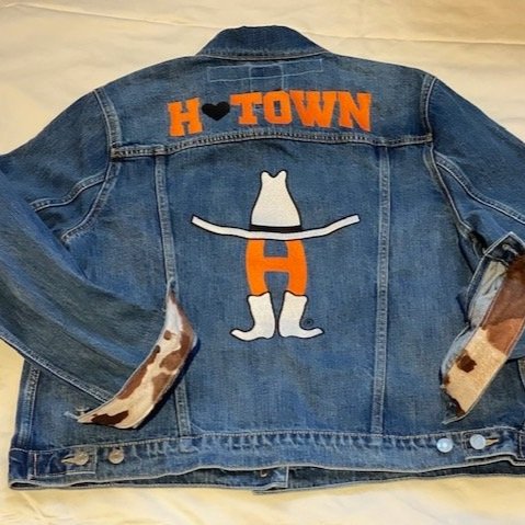 astros jean jacket with patches｜TikTok Search