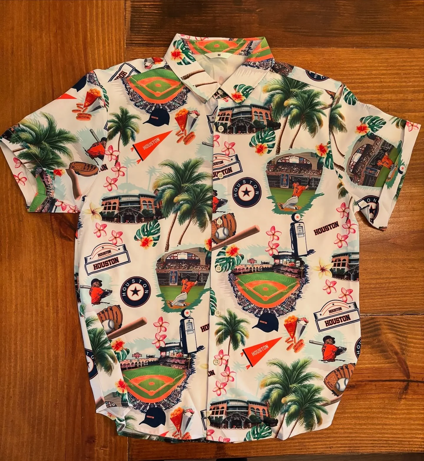 🌺⚾ For the fellas &amp; the fans ⚾🌺

Our new Men&rsquo;s/Unisex Hawaiian Astros shirt is here! 🌴 The perfect mix of laid-back island vibes + hometown team spirit.

Sizes M&ndash;XXL | $59.99

Whether you&rsquo;re at the ballpark, the bar, or the b