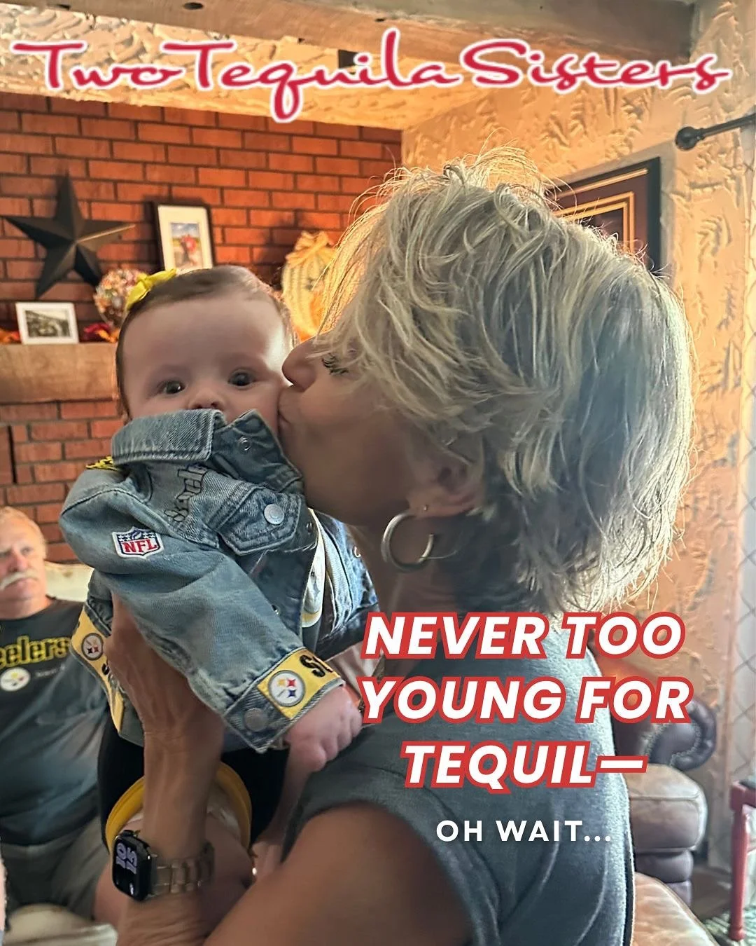 Pint-sized denim? Yeah, we do that too 🤭

DM us with your custom denim request (any size, any theme) and we will make it happen. Milk shots on us, sisters!!! 🍼

#BabyDenim #CustomDenim #KidsCustomDenim #TwoTequilaSisters #MadeWithLoveAndaBuzz