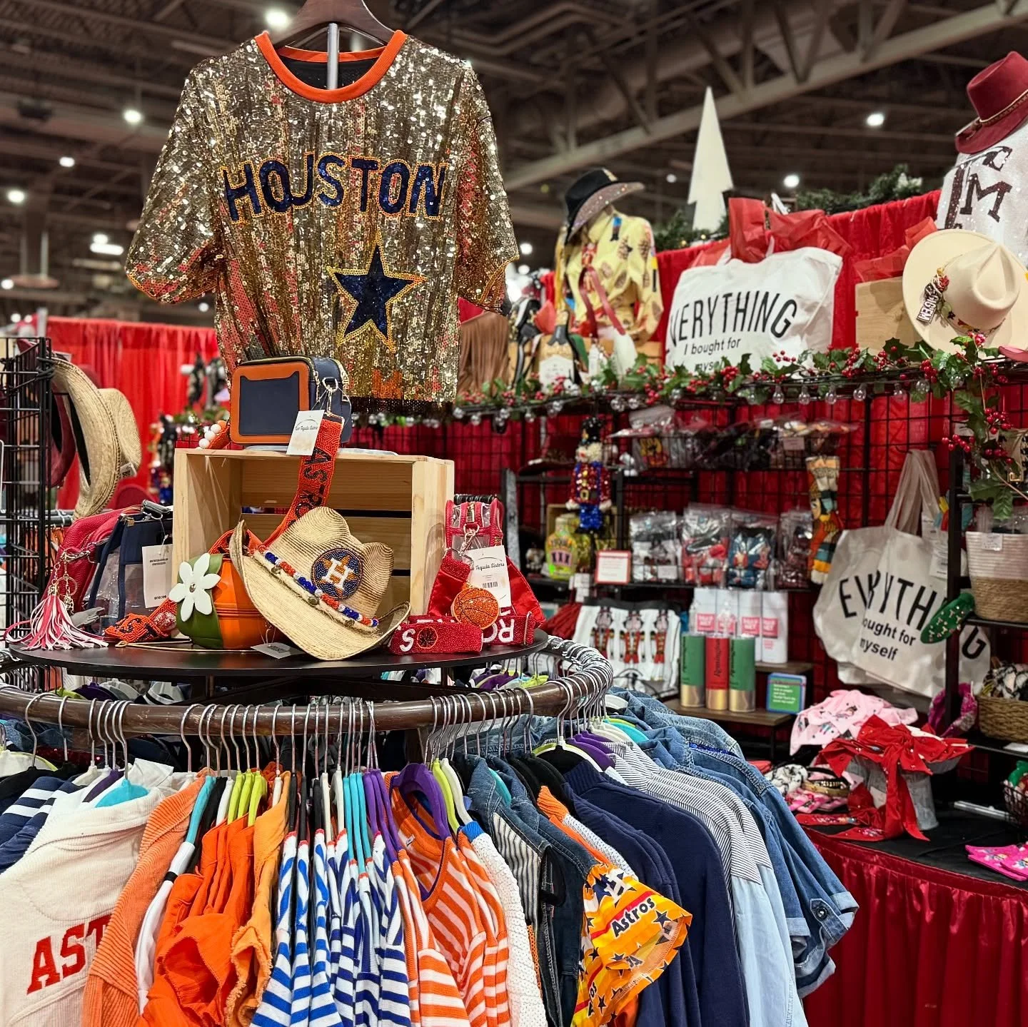 @nutcrackermarket - we are ready for ya!!! Come shop Booth #1514 tomorrow through Sunday.

Get your tickets now 👉 https://www.houstonballet.org/support-us/special-events/nutcracker-market/

📍NRG Center
📆 November 13-16 (Thurs-Sun)

#CustomDenim #N