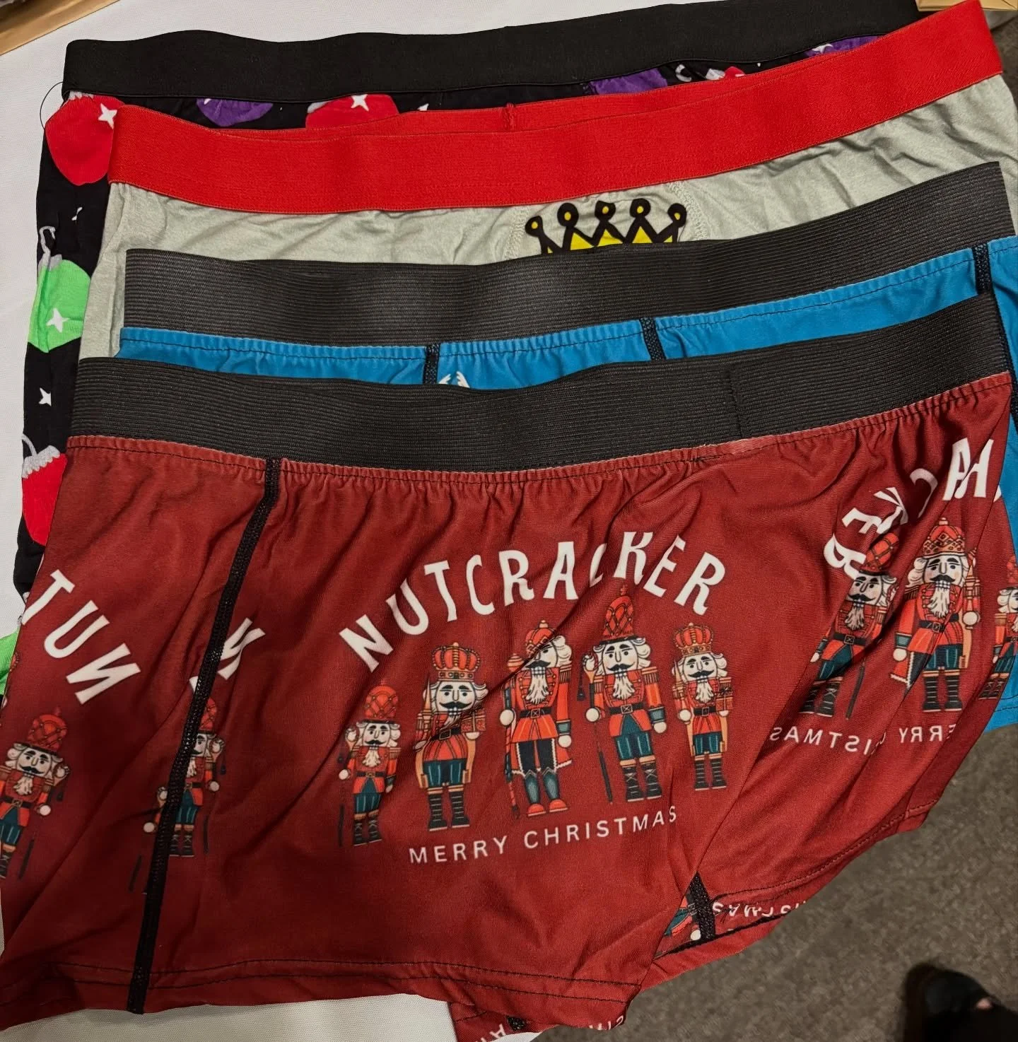 This is your sign to finally throw away that raggedy, held-together-by-hope pair of underwear your man refuses to part with (yes, those). 

Upgrade him to our hilarious ball-buster themed undies&mdash;because his junk deserves better.

Stocking stuff