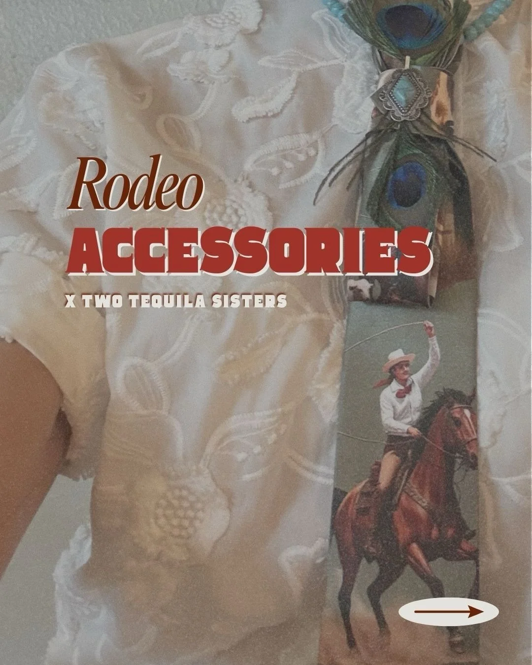 Rodeo&rsquo;s ridin&rsquo; in fast and we&rsquo;re not showing up thirsty 🥃🤠

From western ties and bold bangles to the cutest lil&rsquo; brooches, we&rsquo;ve got your rodeo fit poured and ready. While we&rsquo;re known for custom denim, don&rsquo