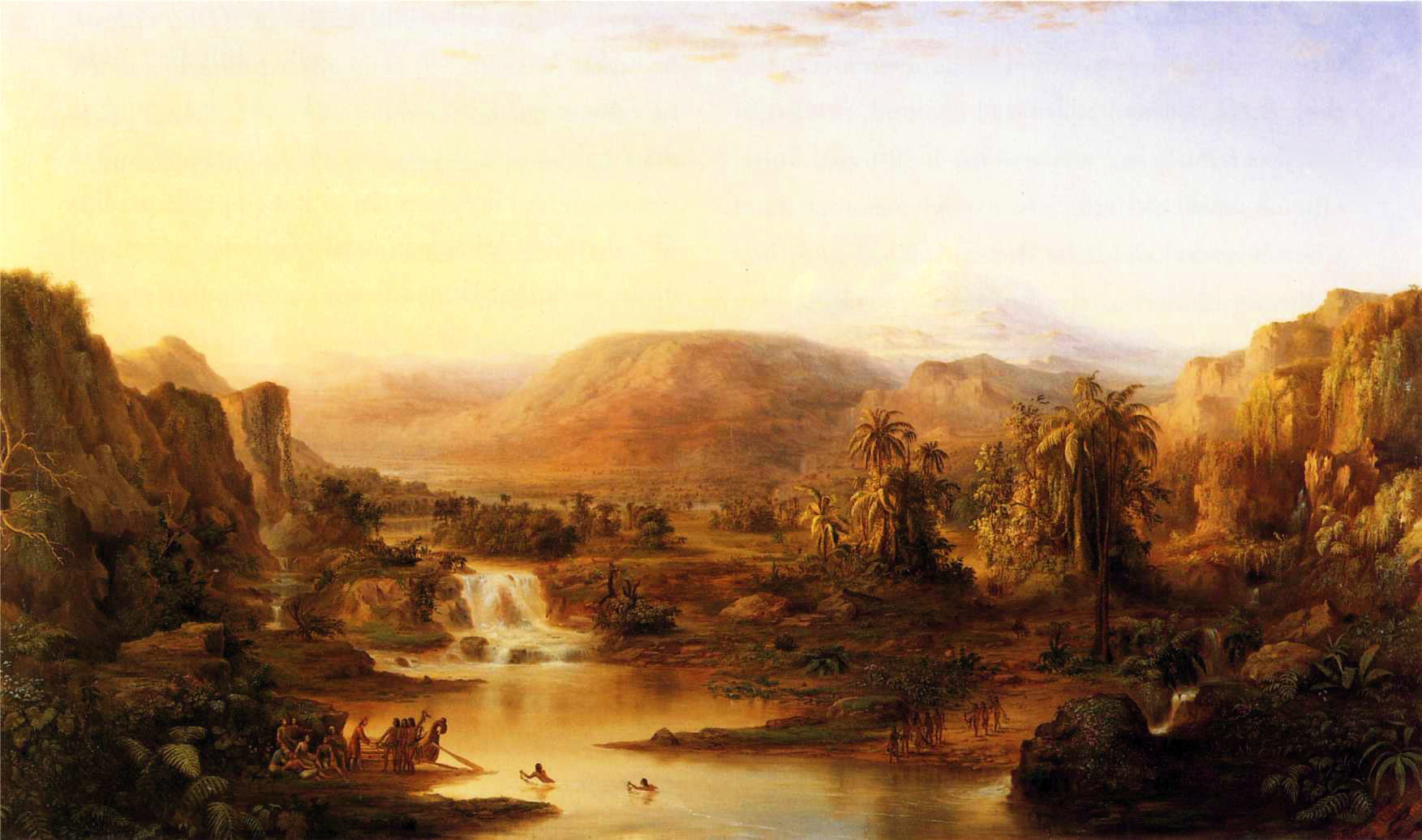 Robert S Duncanson's Land of the Lotus Eaters (1861)