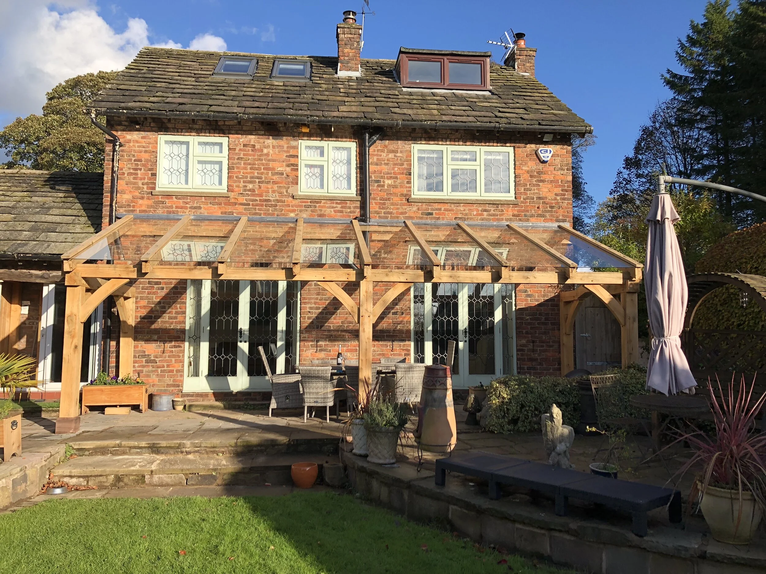 Oak Porch Cheshire Oak Garage Cheshire Oak Buildings Cheshire