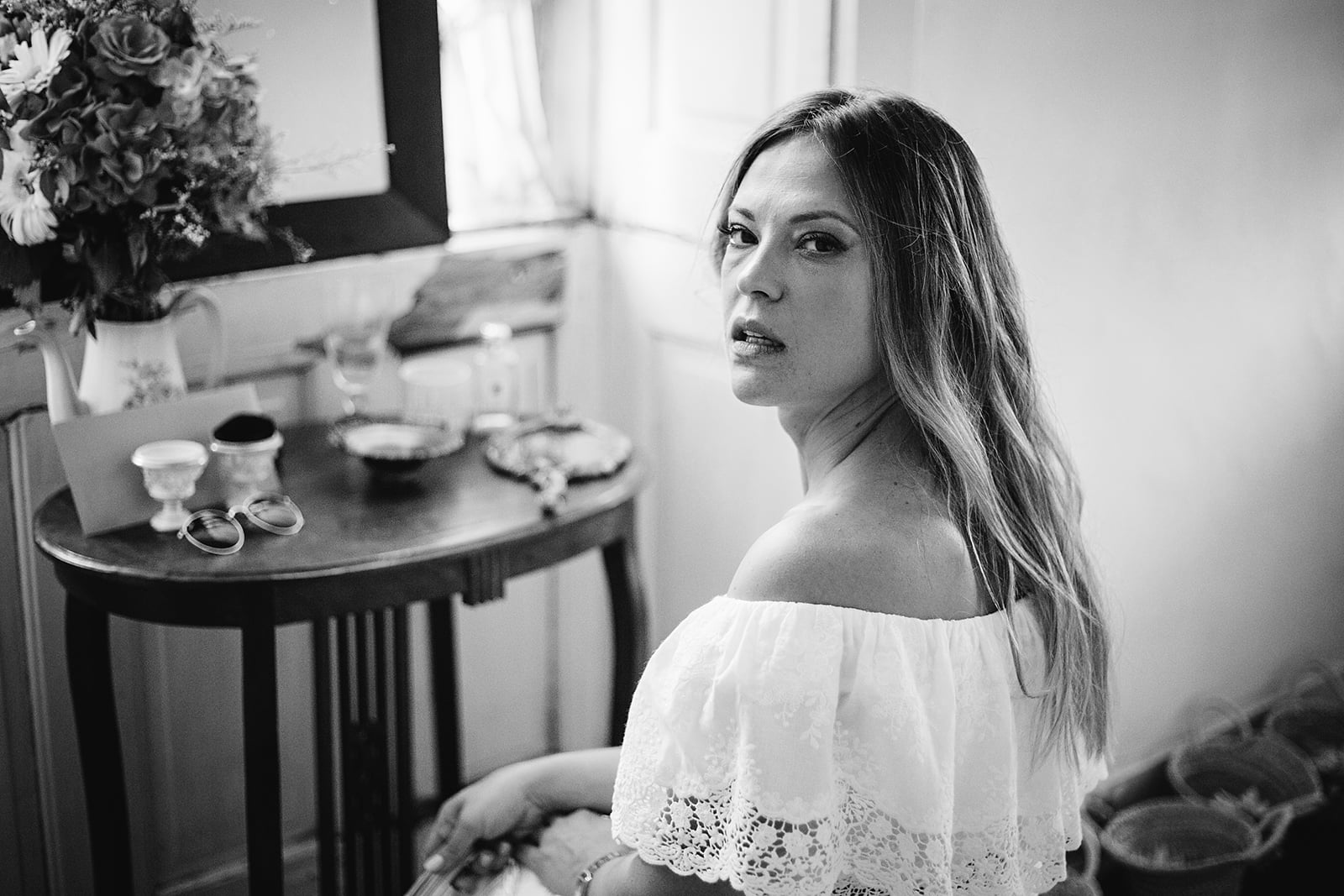 Bride's portrait wedding photography