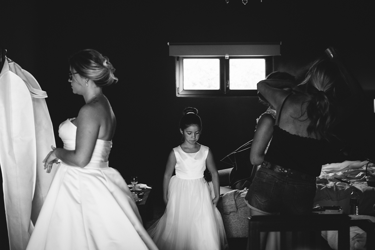 Bride's Room at the preparation