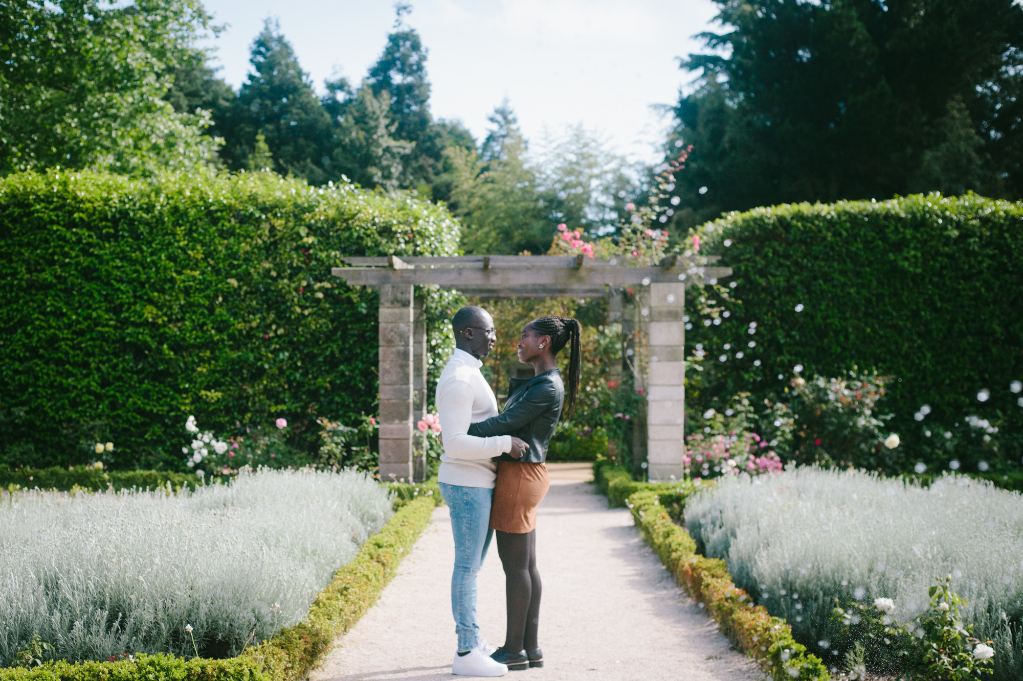 Couple Session in the Botanical Garden Porto