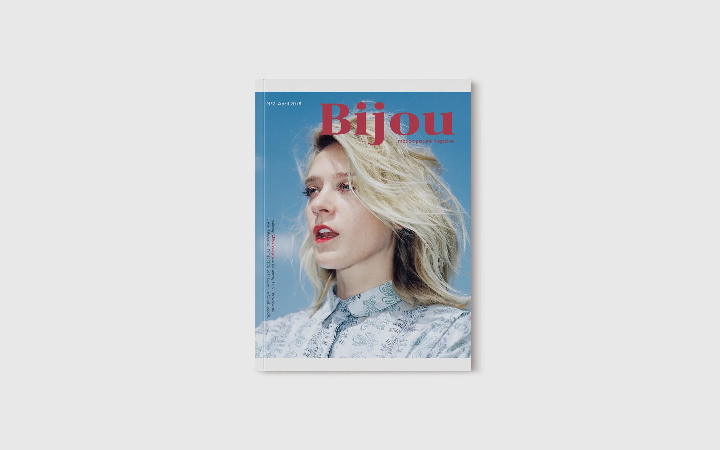   Cover for second issue of Bijou featuring Chloë Sevigny.   I do not claim ownership of this photo. 