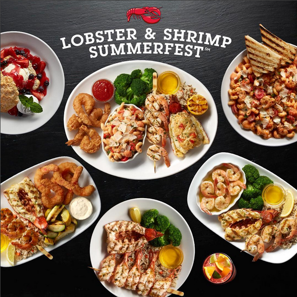 Red Lobster Summerfest Promotion