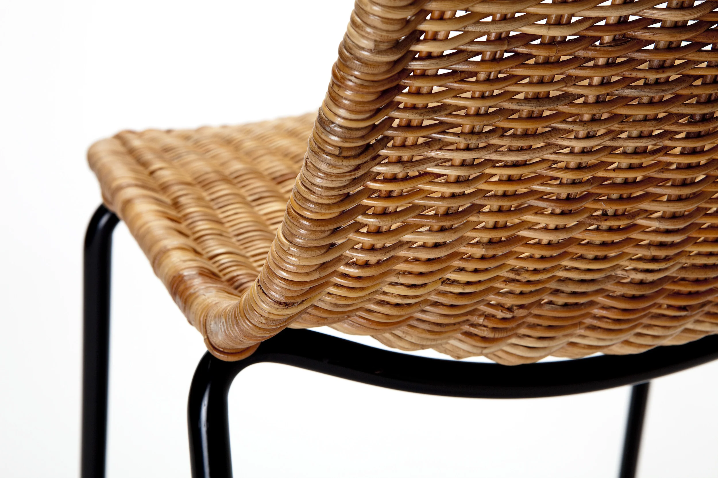 Detail of the handwoven Rattan Pulut Shell