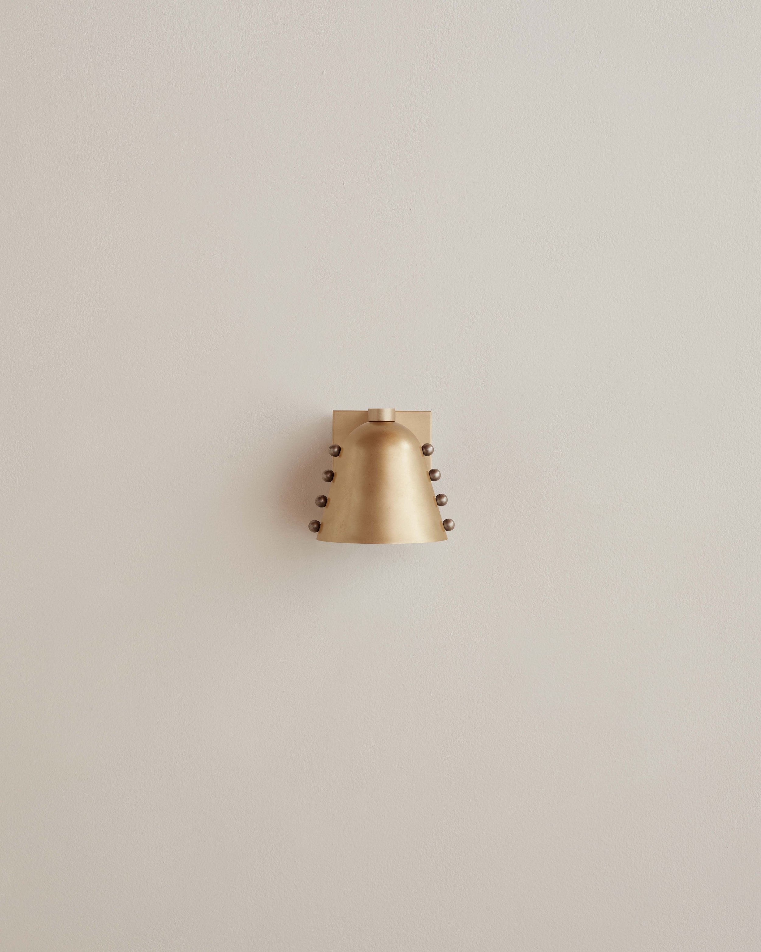 The Gemma Brass Sconce