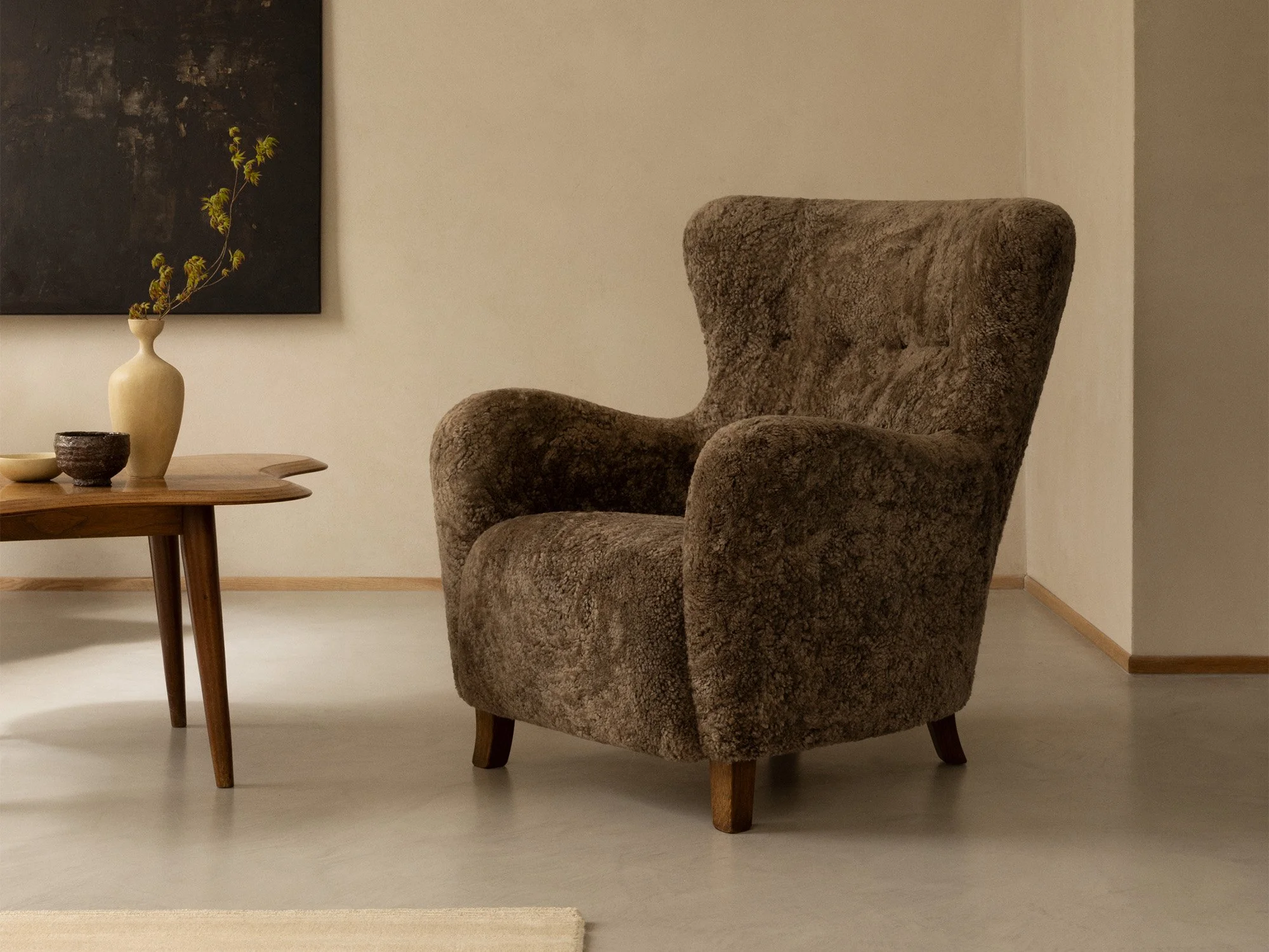Dagmar Sampo Chair - Sahara Sheepskin