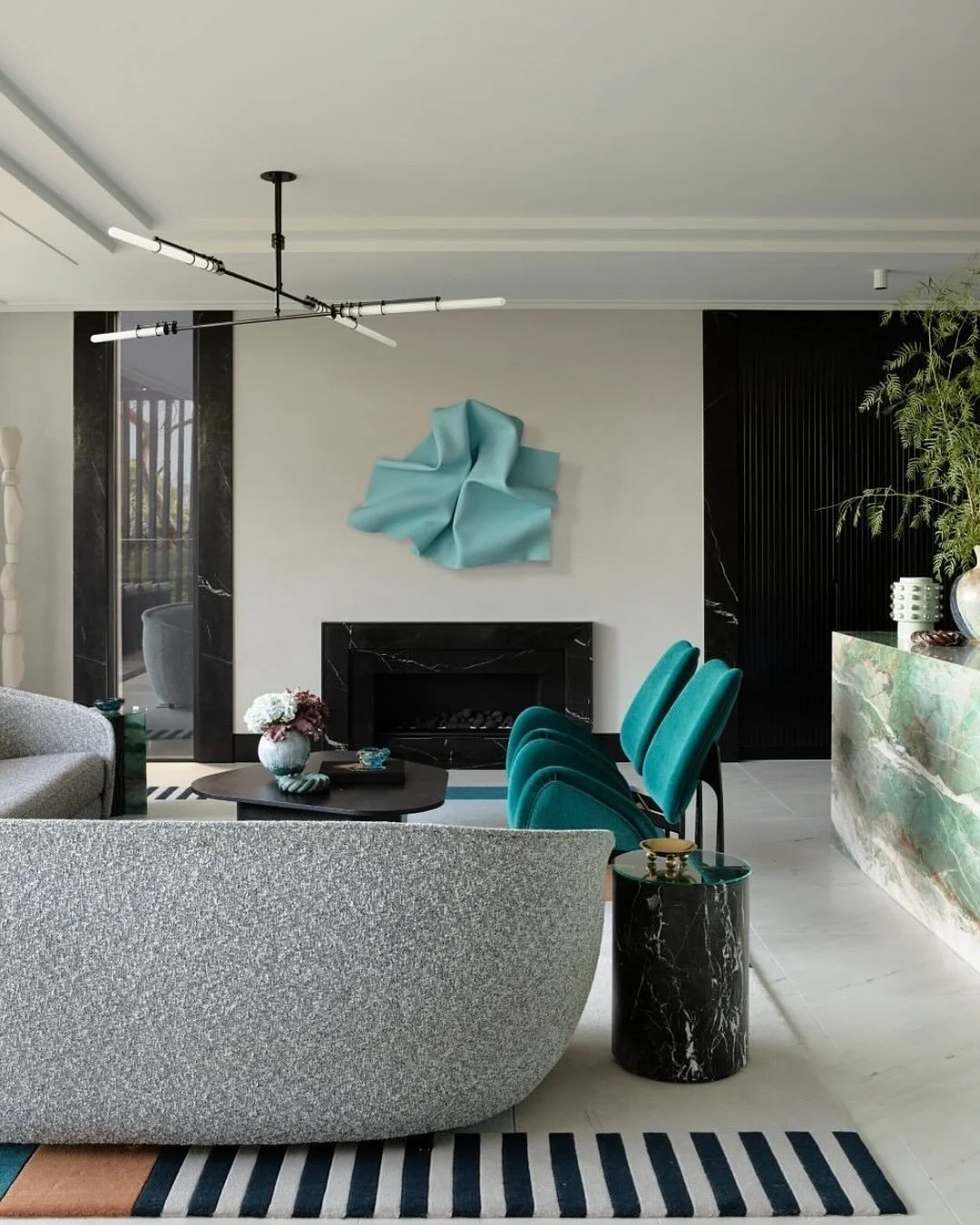 The Scape Lounge chairs designed by Grant Featherston and produced by @grazia_and_co featured in a project designed by @Gregnatale
⠀⠀⠀⠀⠀⠀⠀⠀⠀
#australiandesign #madeinaustralia #grantfeatherston #furniture #interiordesign #design #architects #archilov