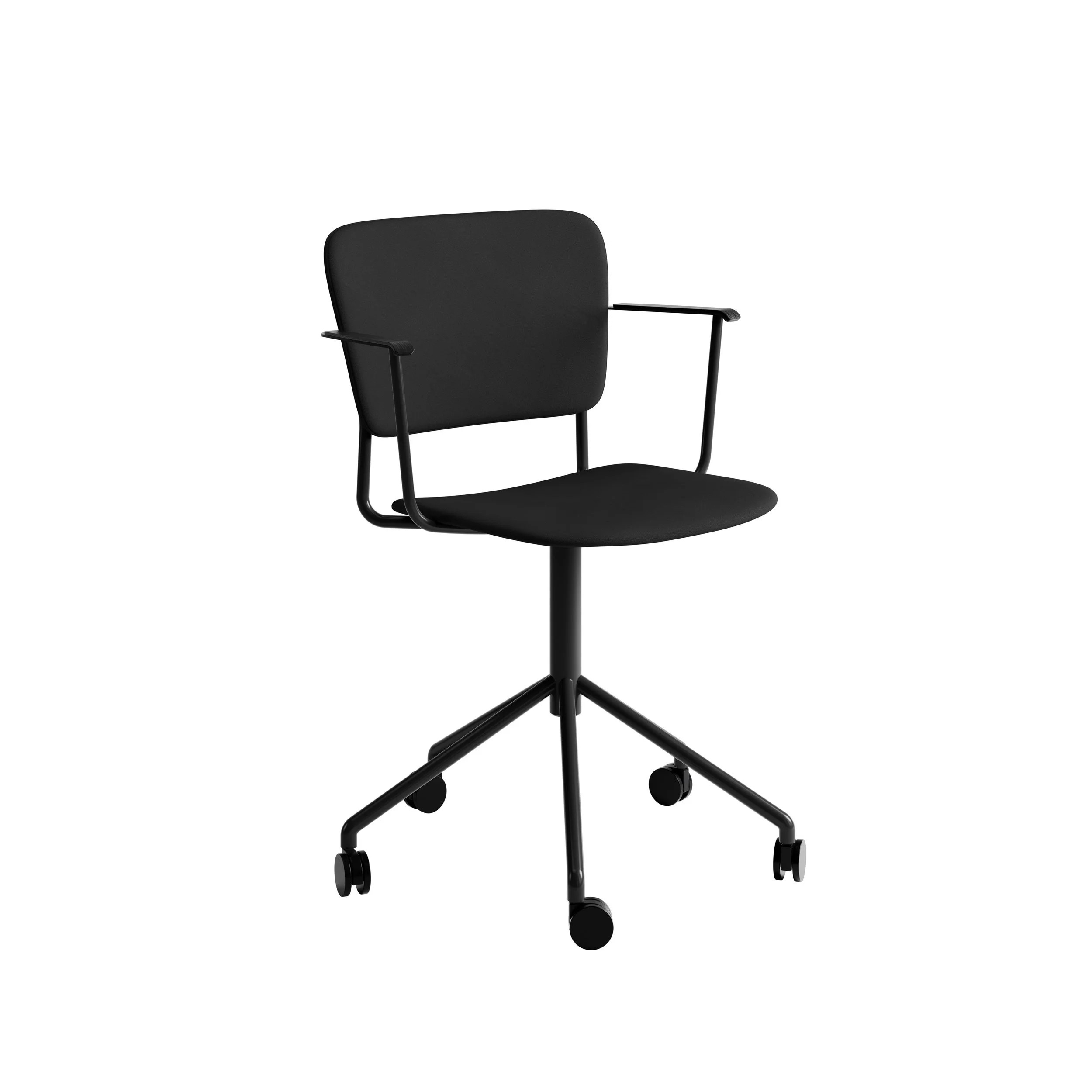 Upholstered with armrests