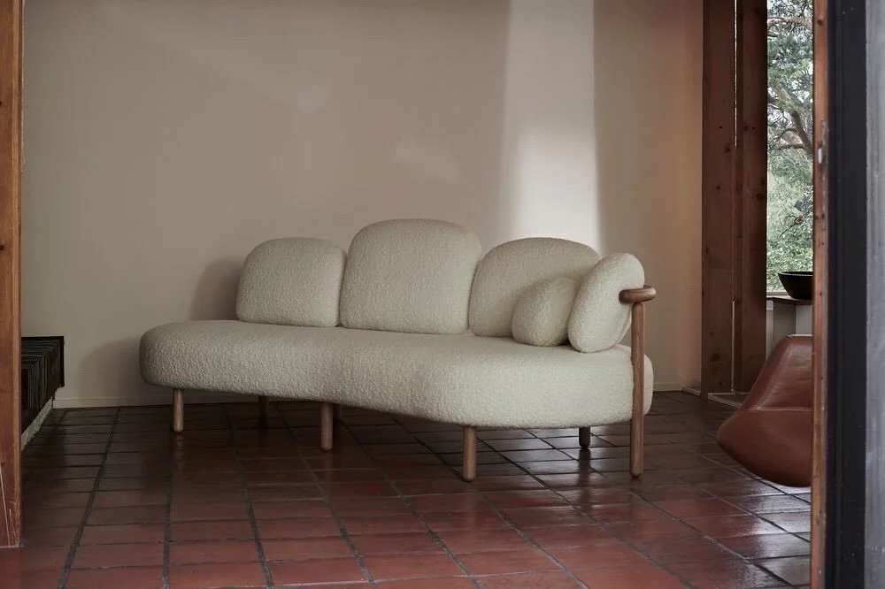 The Pilvi Sofa designed Esa Vesmanen &amp; Taishi Watanabe, 2024 and produced @fasettidesign 
⠀⠀⠀⠀⠀⠀⠀⠀⠀
#madeinfinland #finnishdesign #furniture #interiordesign #design #architects #archilovers #midcentury #midcenturymoderndesign #midcenturymodern #m