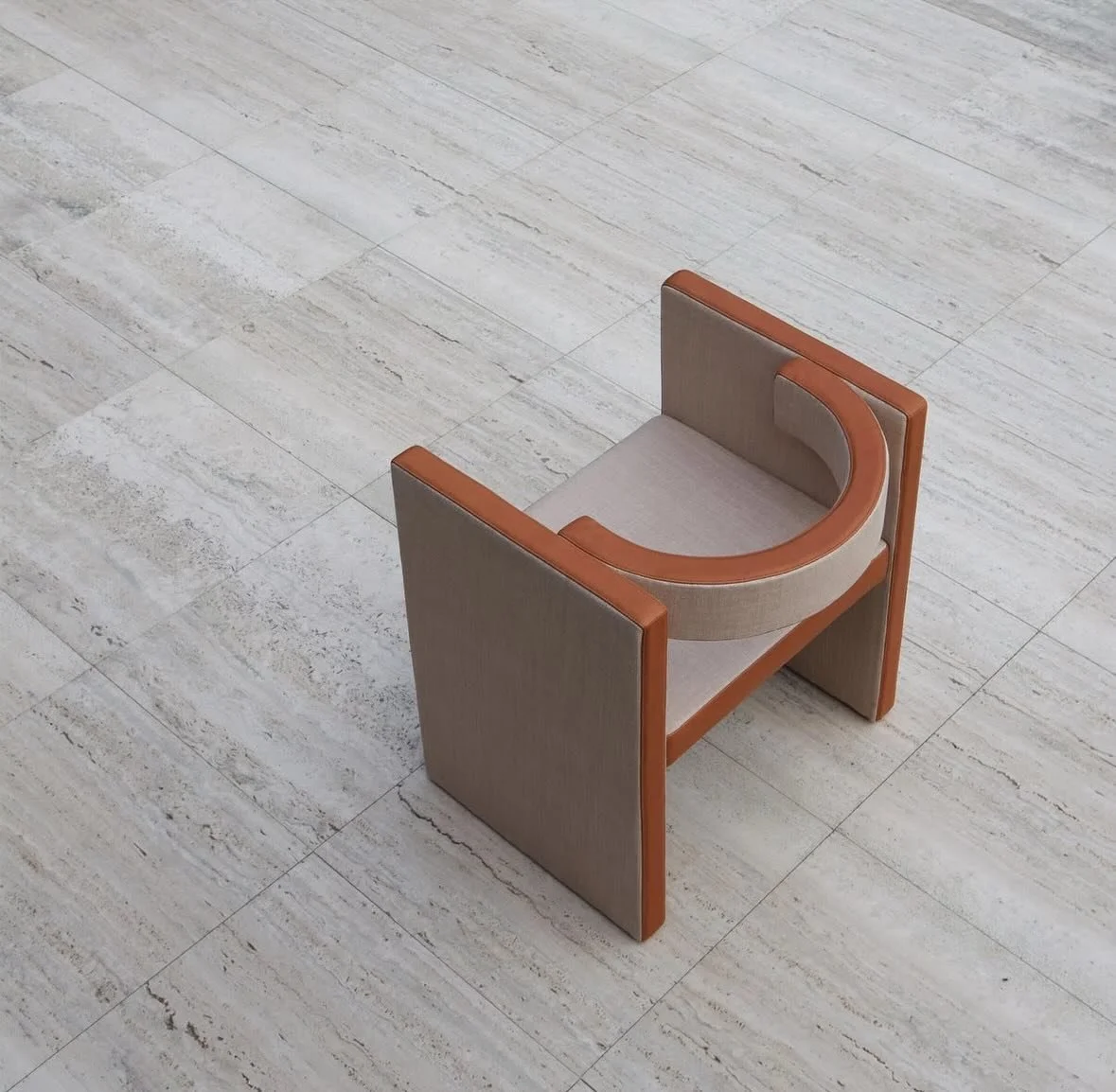 The Novel Chair designed by Ida Linea Hildebrand and produced by @friendsfounders. The Novel Chair was designed with simplicity, elegance, and confidence in mind. Its clear elements are combined into a sophisticated geometric abstraction, with rectan