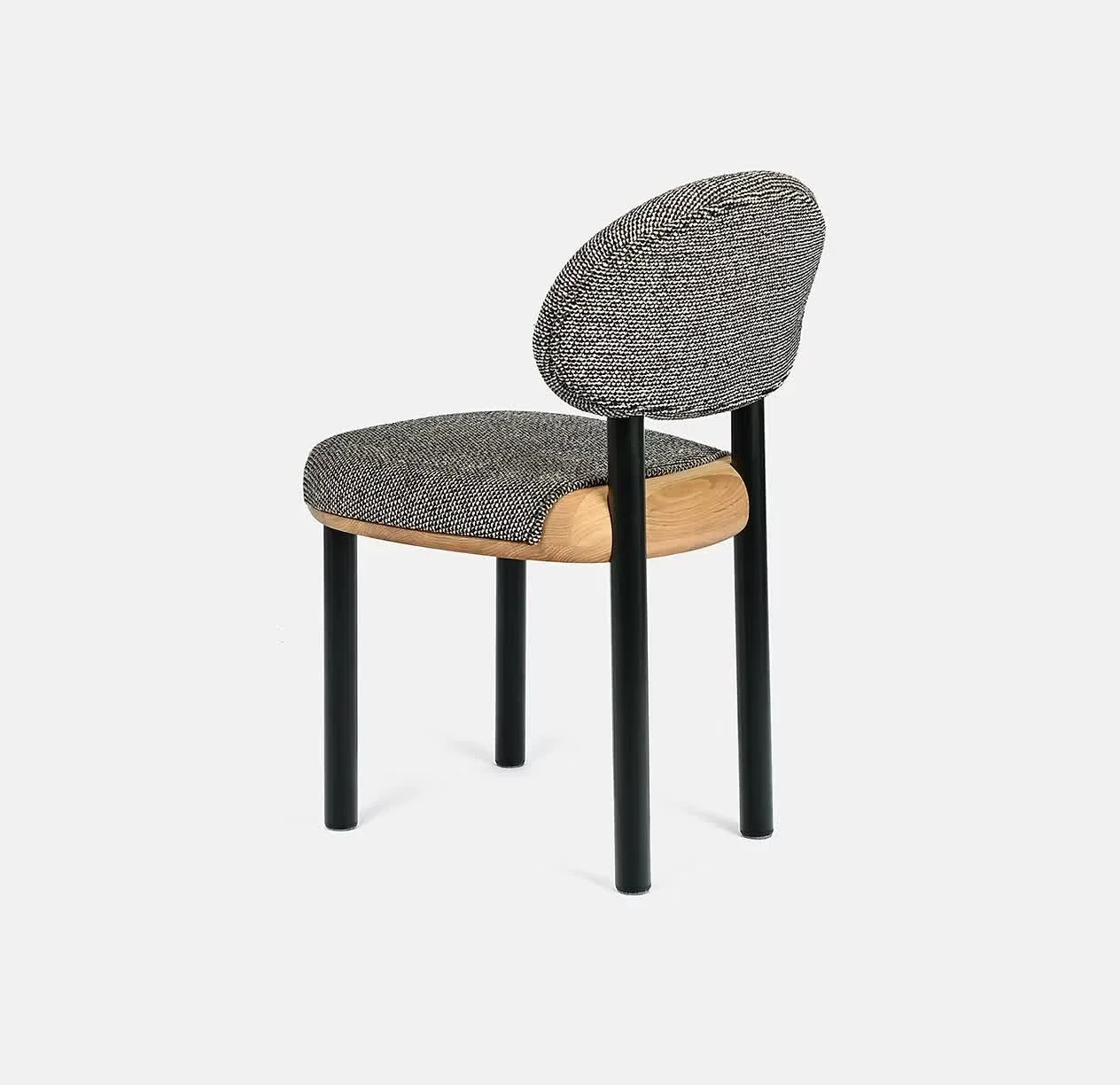 Mag Chair in Charcoal Tweed