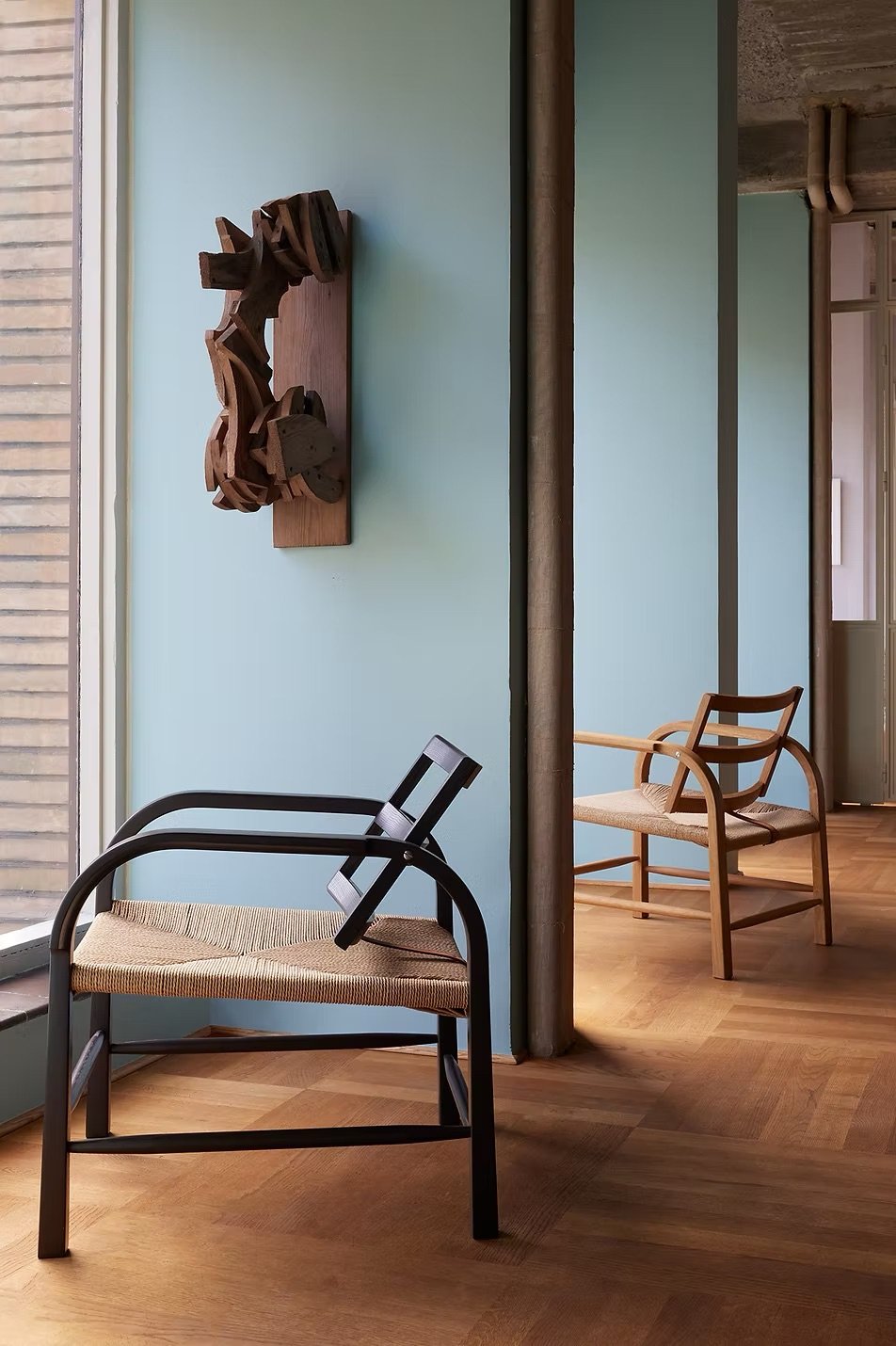 The Arch Chair in Auberge Brown and Natural 2.jpeg