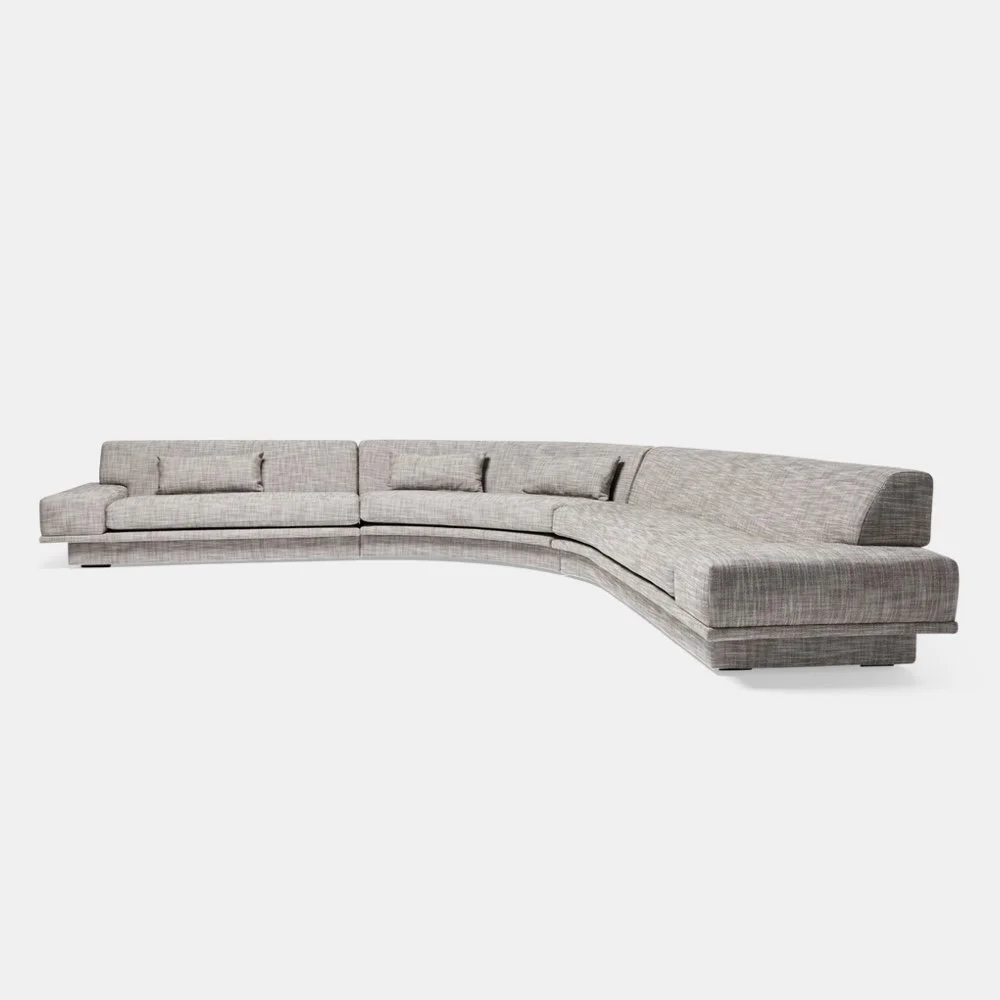 The Agent 86 Curved Sofa