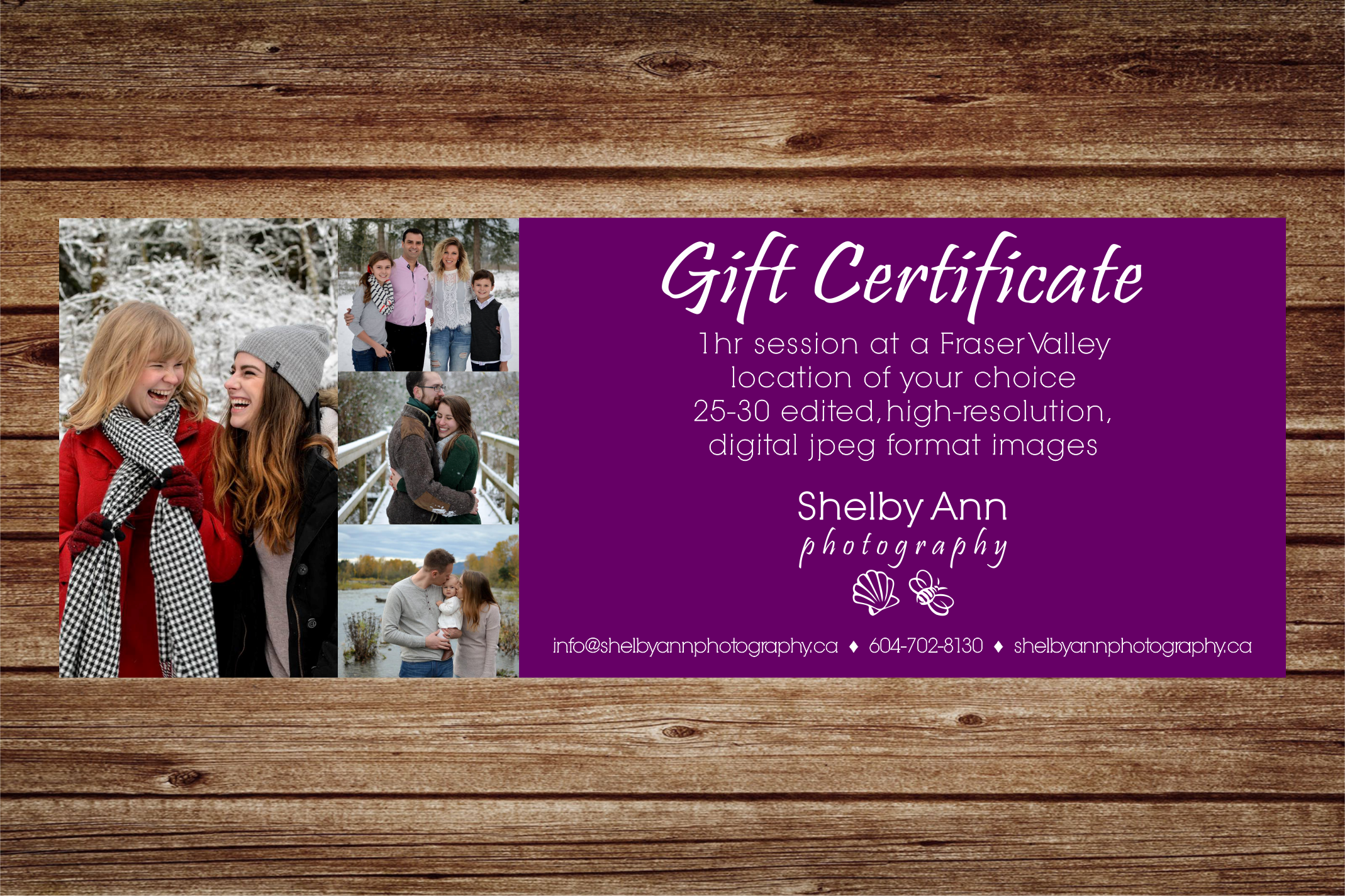 gift certificate