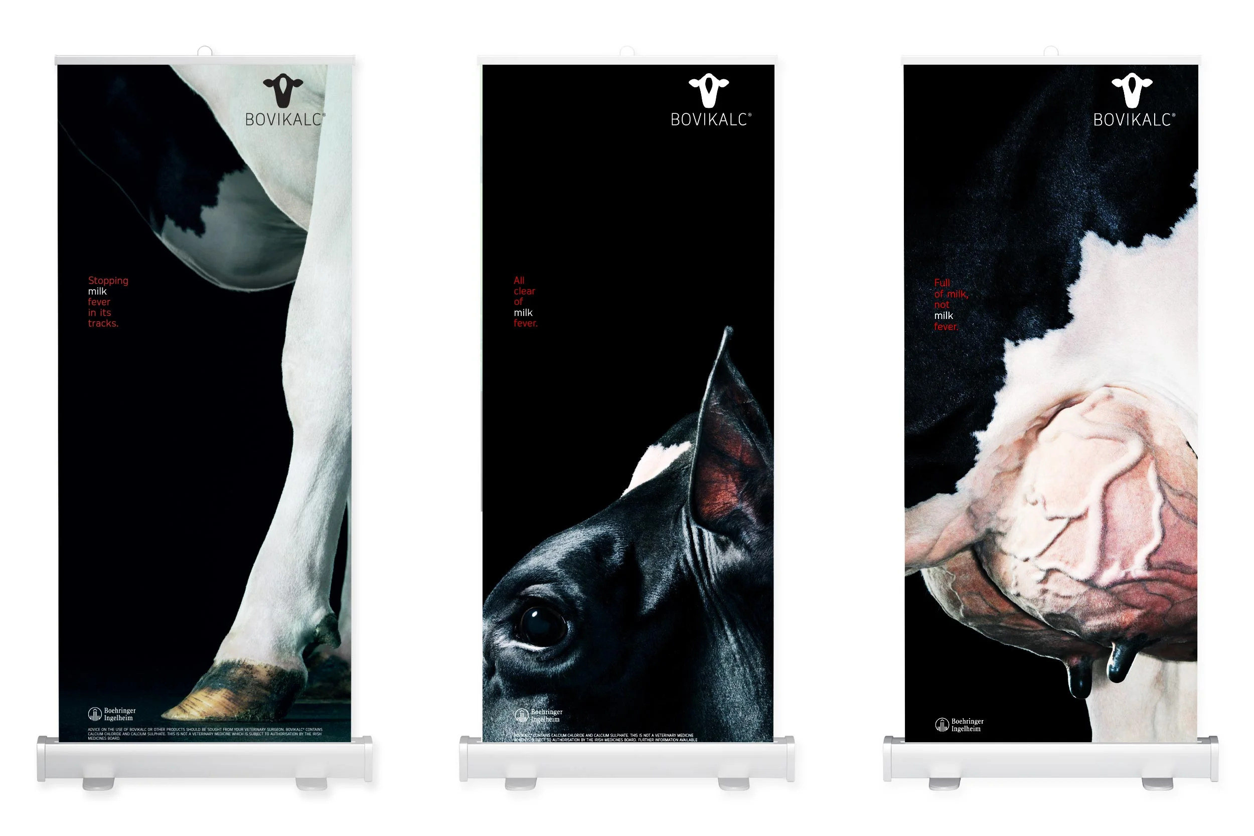 bovikalc banner vertical stands