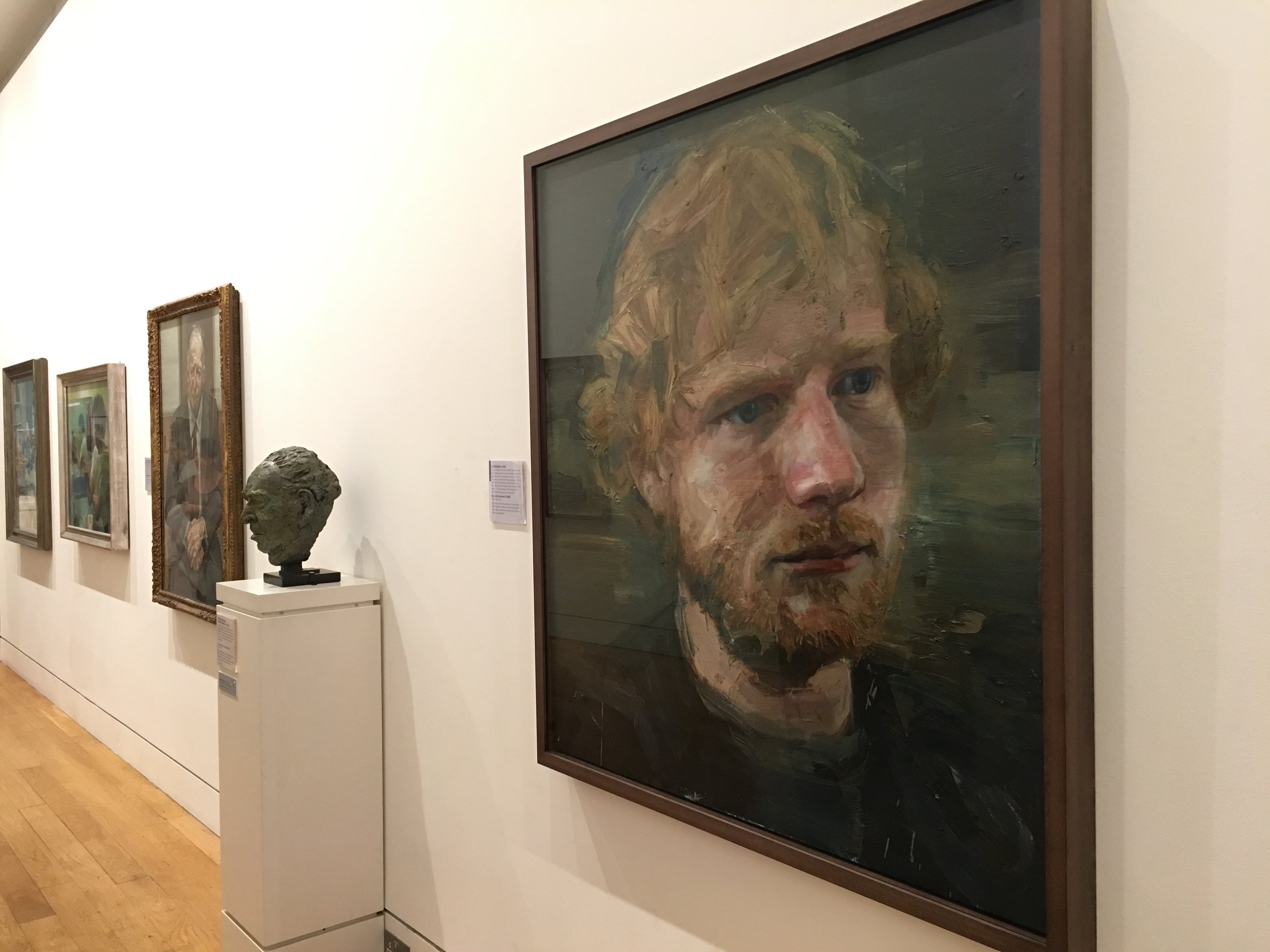EurDesign Studio National Portrait Gallery London Ed Sheeran
