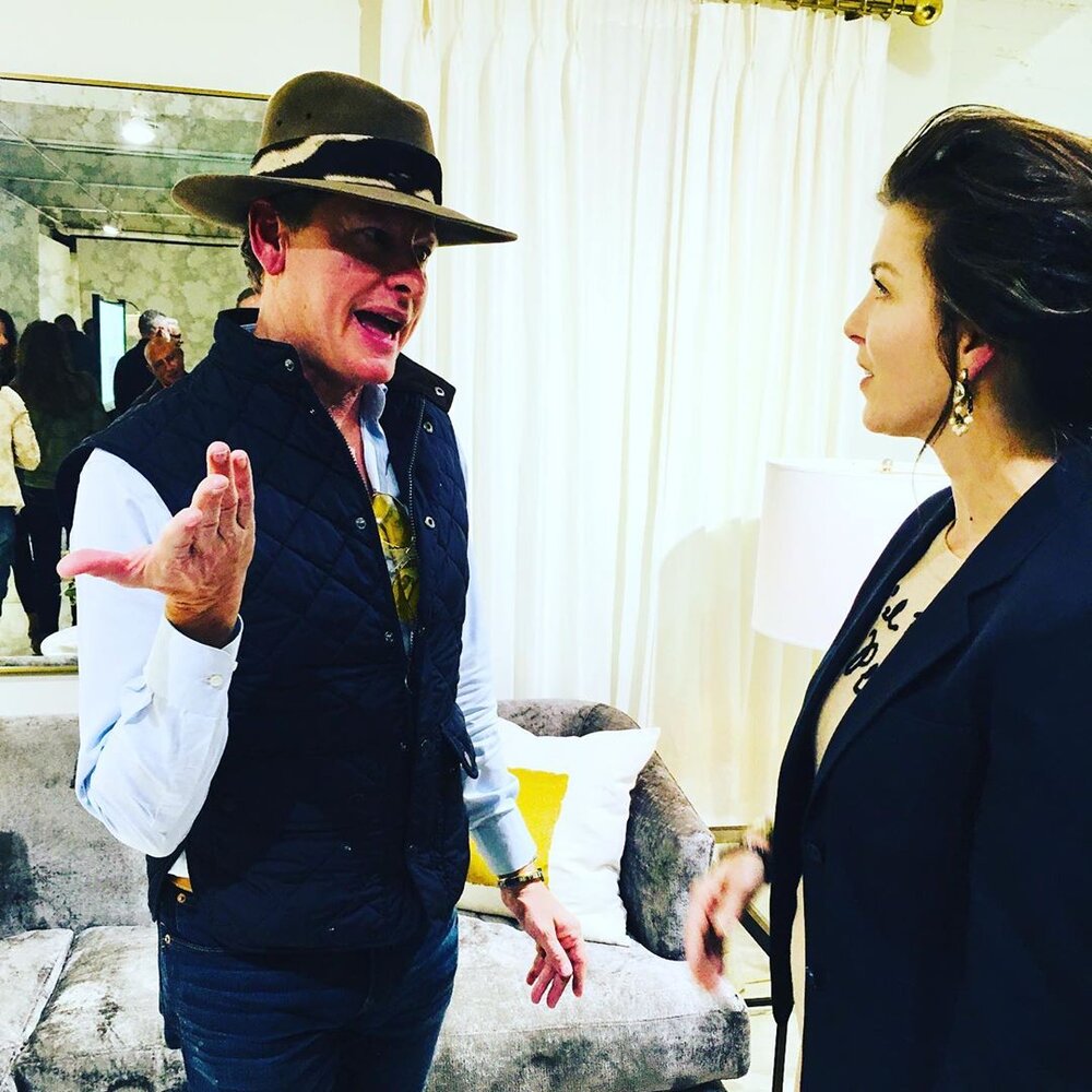 Ginger Hartford Reminiscing about Round Top Antiques Market with Carson Kressley