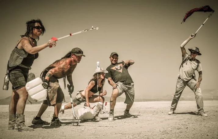 DPW Team Ready To Clean! Photo via burningman.com