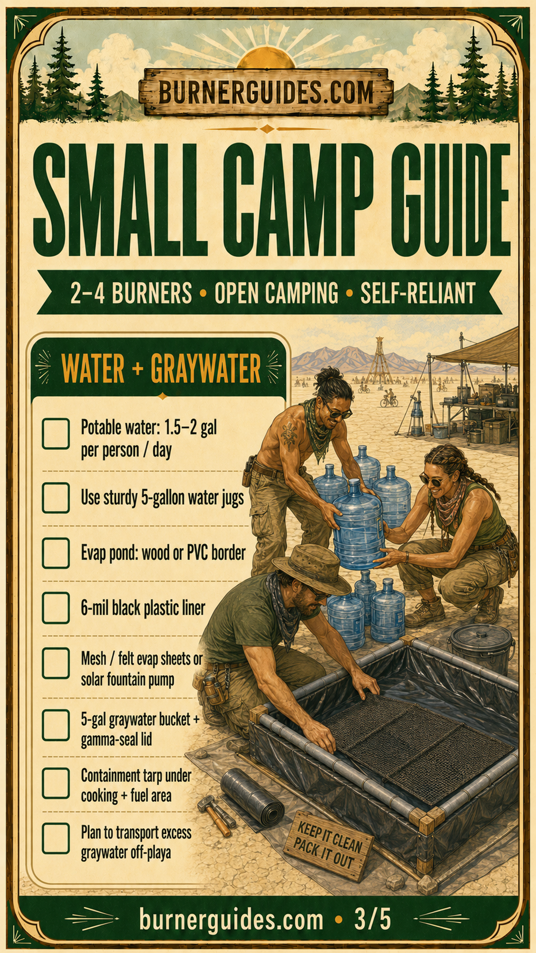 Small Camp Gear