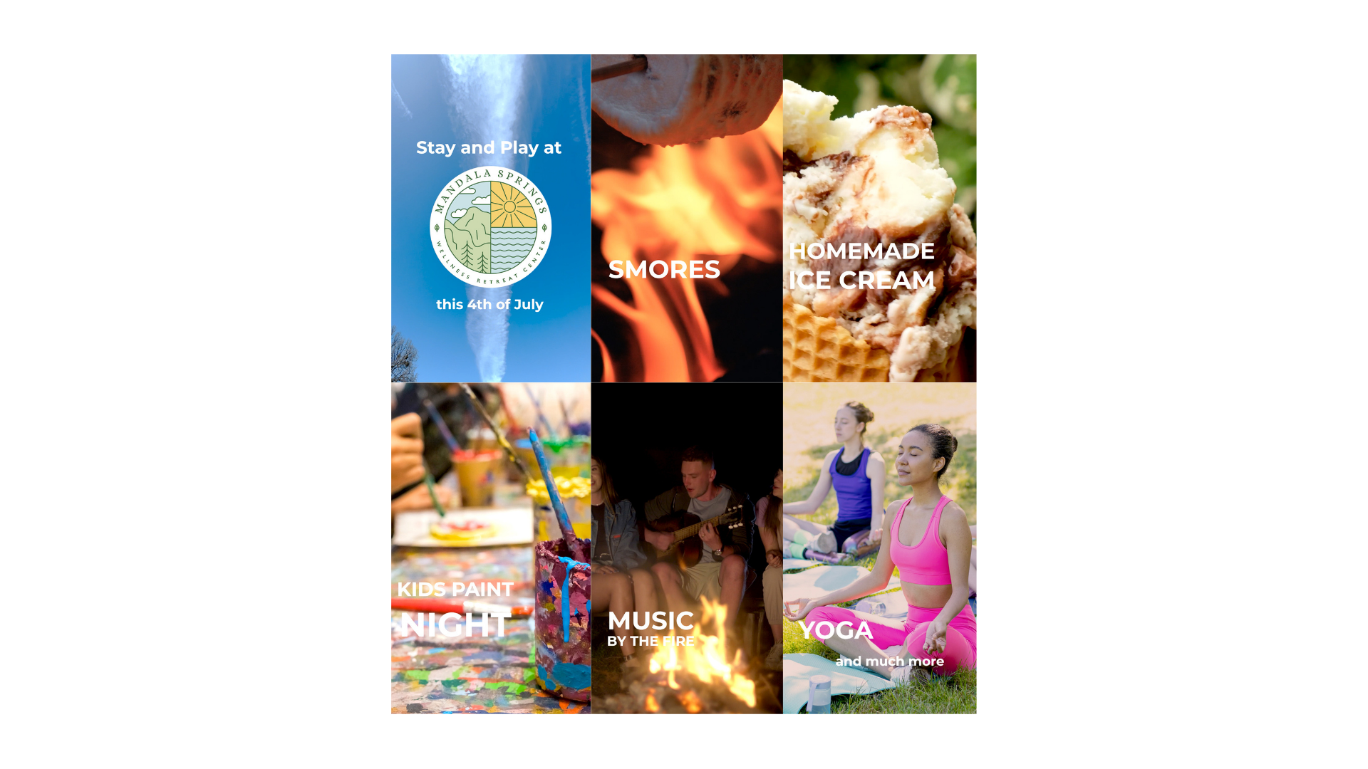 Stay & Play 4th Of July Weekend — Mandala