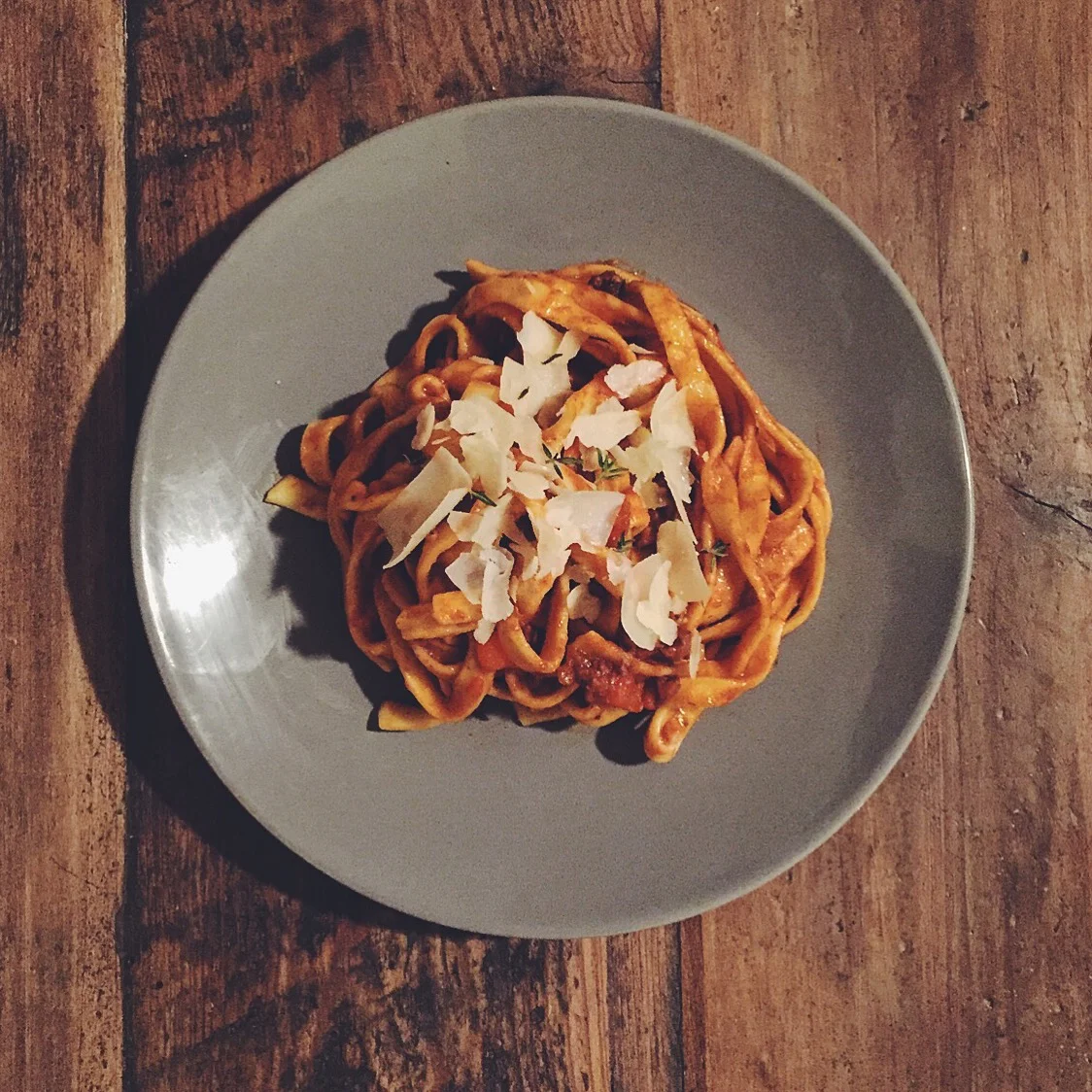  Lamb Bolognese OVER Fresh Pasta & Master of None