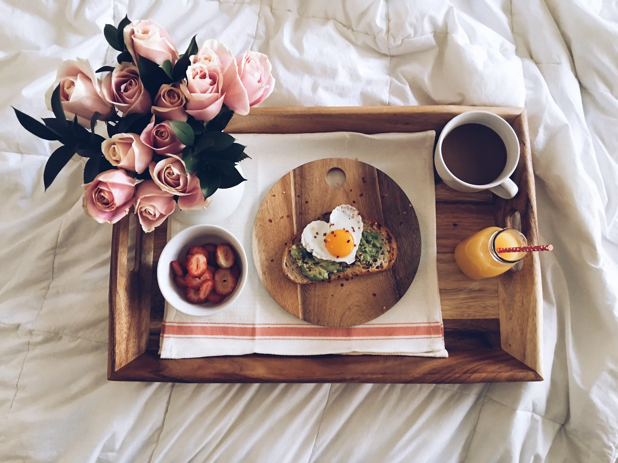 Breakfast in Bed : Valentine's Day Edition