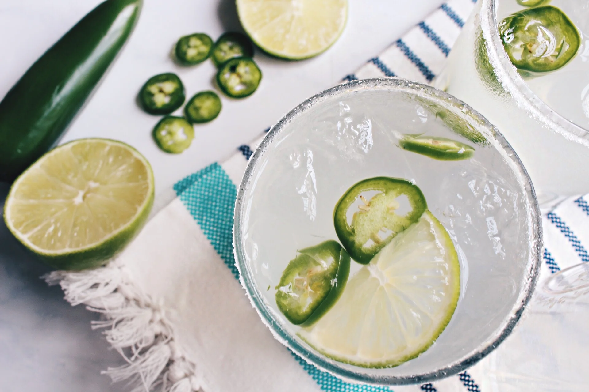 Sparkling Spicy Margarita 