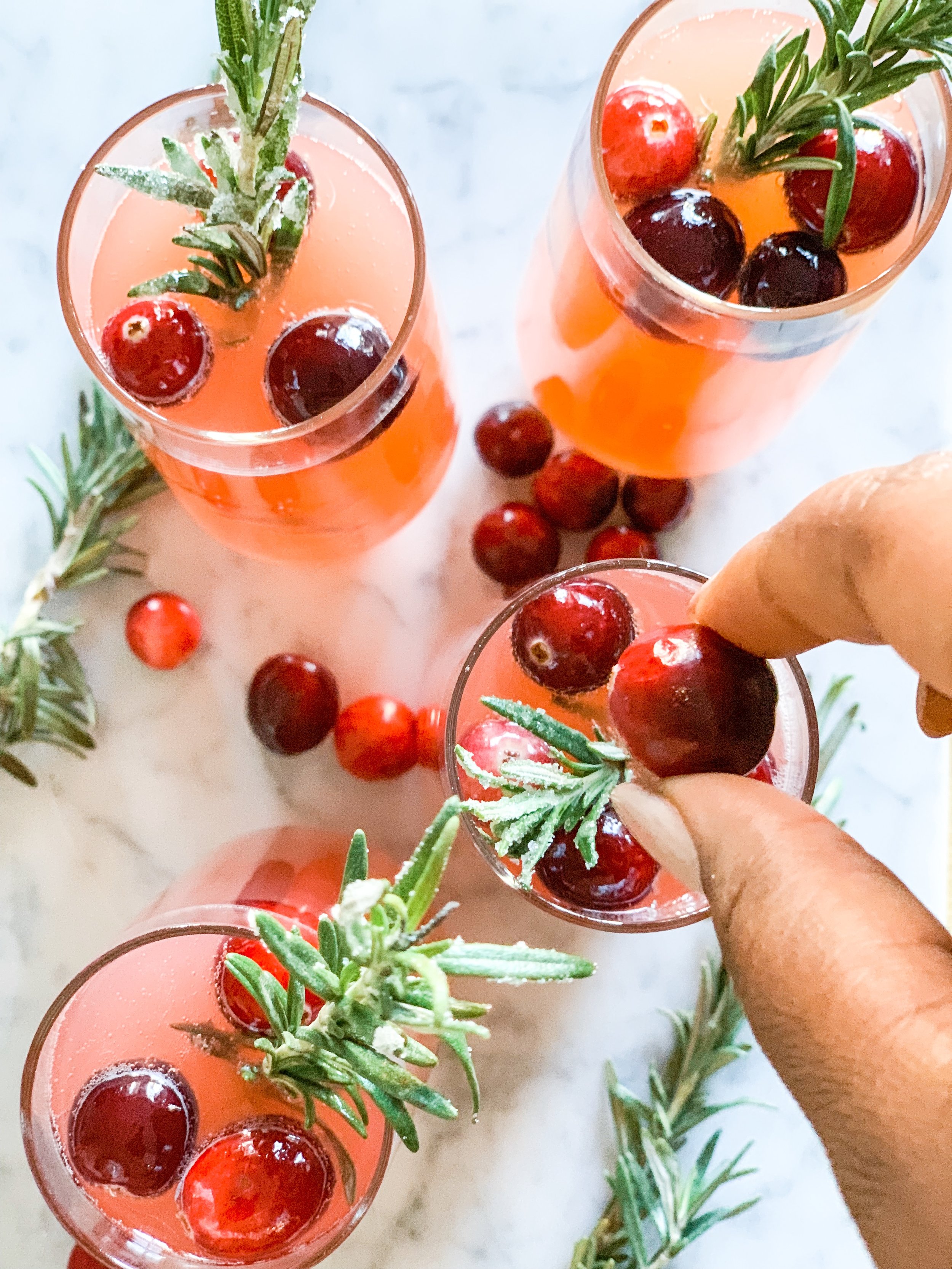 Cranberry Orange Mimosa