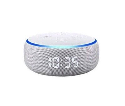 Echo Dot with Alarm Clock $34.99