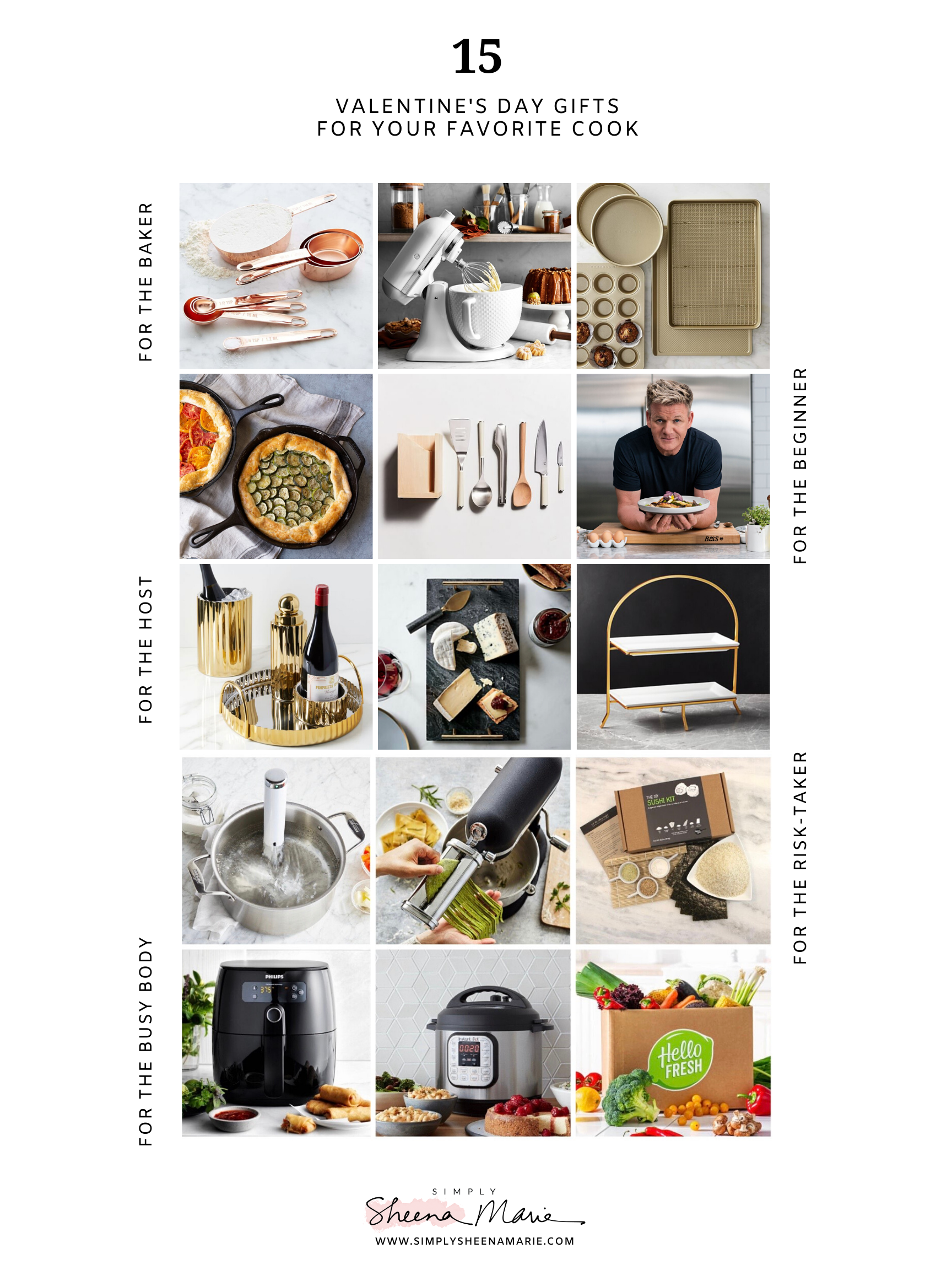 15 Valentine S Day Gifts For Your Favorite Cook Simply Sheena Marie