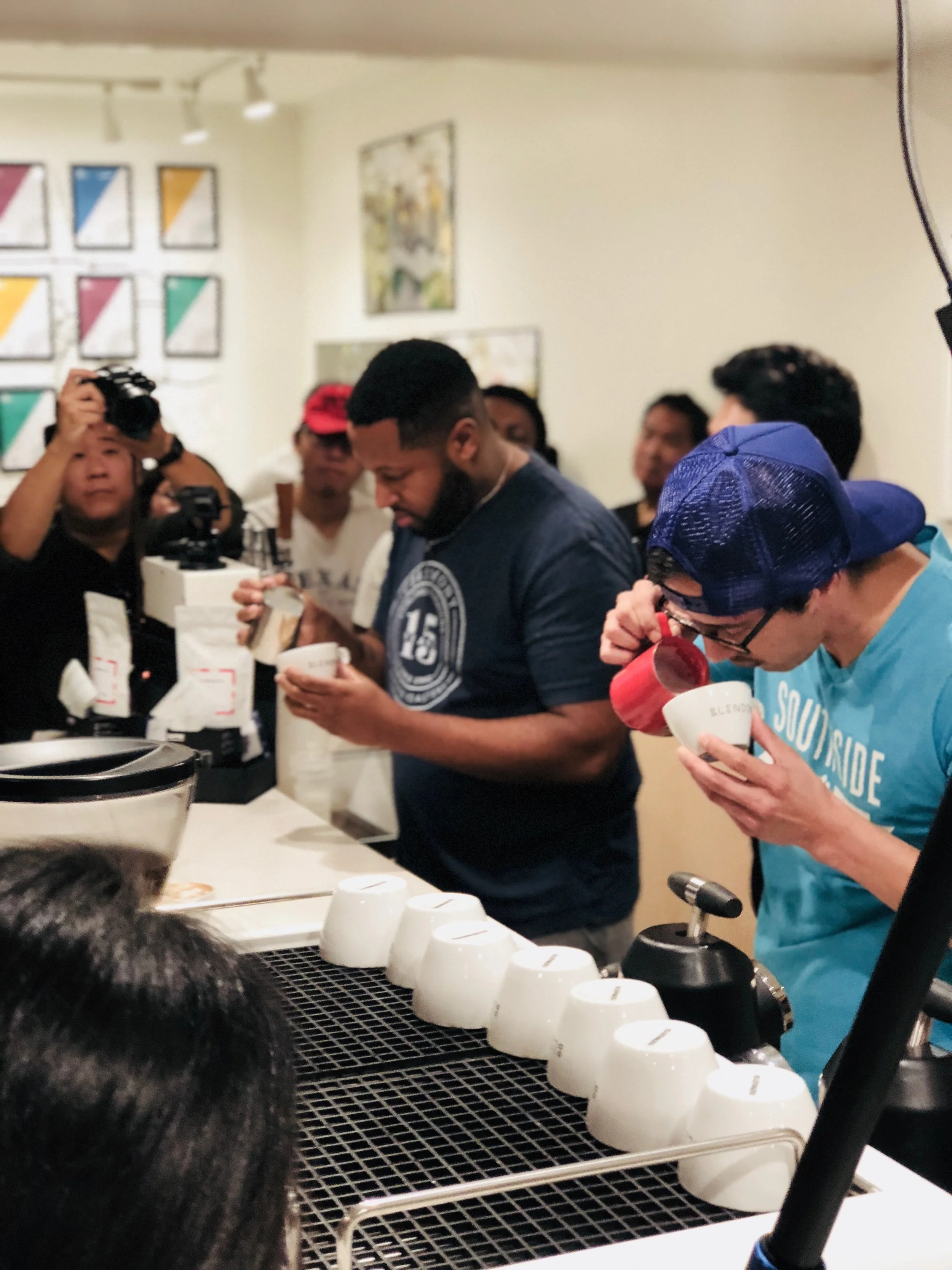 Blendin Coffee Club Throwdown with the Champion