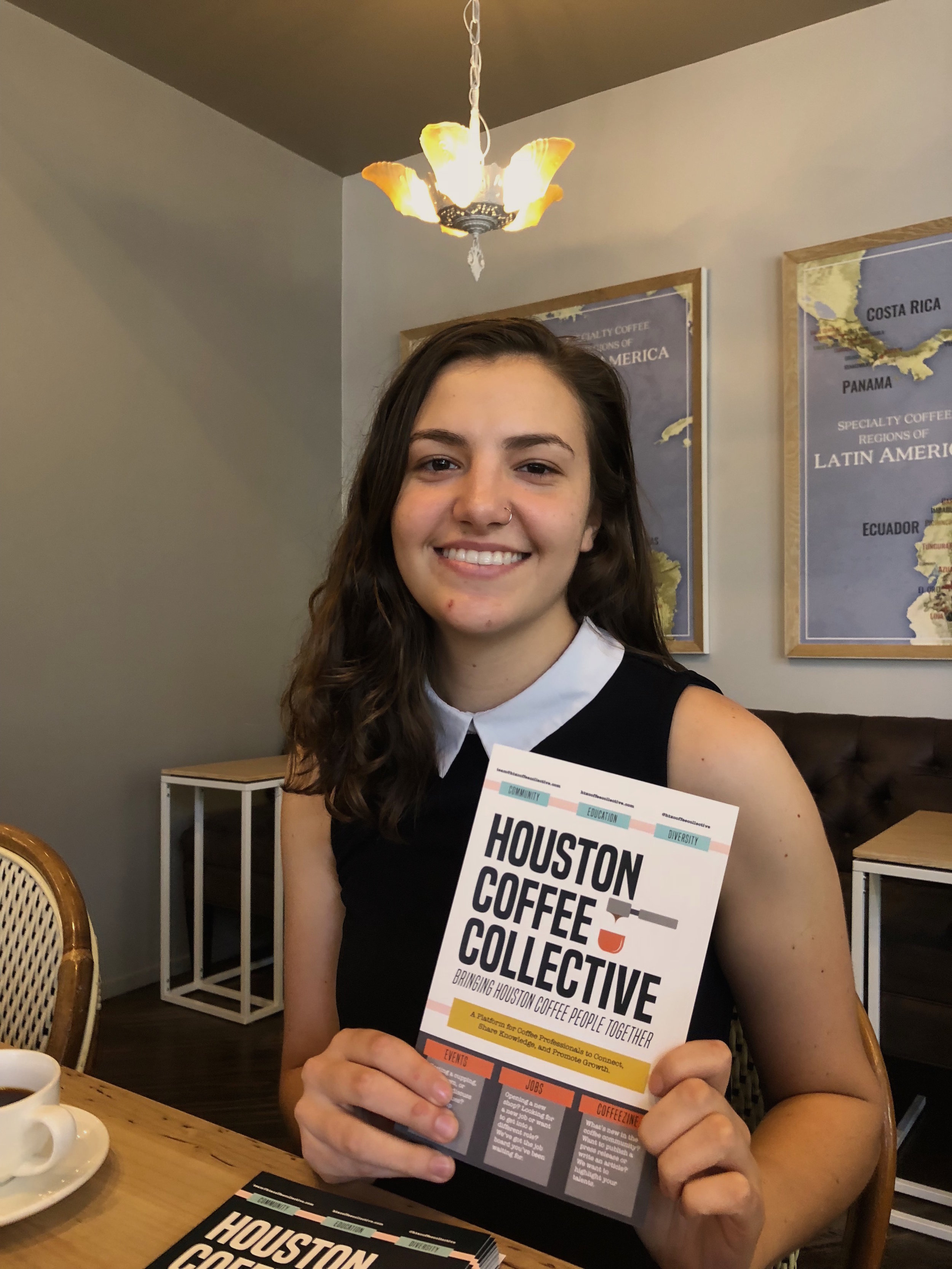 "The connection between coffee and creativity is also in the interactions we have every day - when we are creating, we are also connecting with the humanity that is true to us. Coffee is about connection, community, and creating a safe space for us to enjoy these connections."