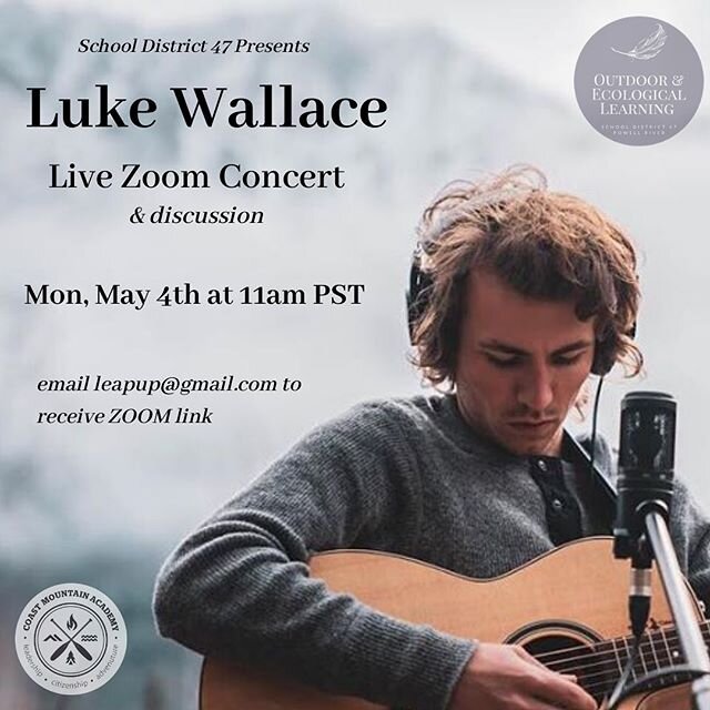 This Great Pause continues to provide opportunities. Join us for a fun & informative #greencareers event with the amazing @lukewallacemusic This session will include some performance time as well as some discussion time. Please join us.
—&m