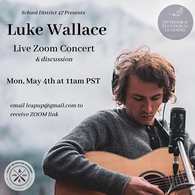 This Great Pause continues to provide opportunities. Join us for a fun &amp; informative #greencareers event with the amazing @lukewallacemusic This session will include some performance time as well as some discussion time. Please join us.
&mdash;&m